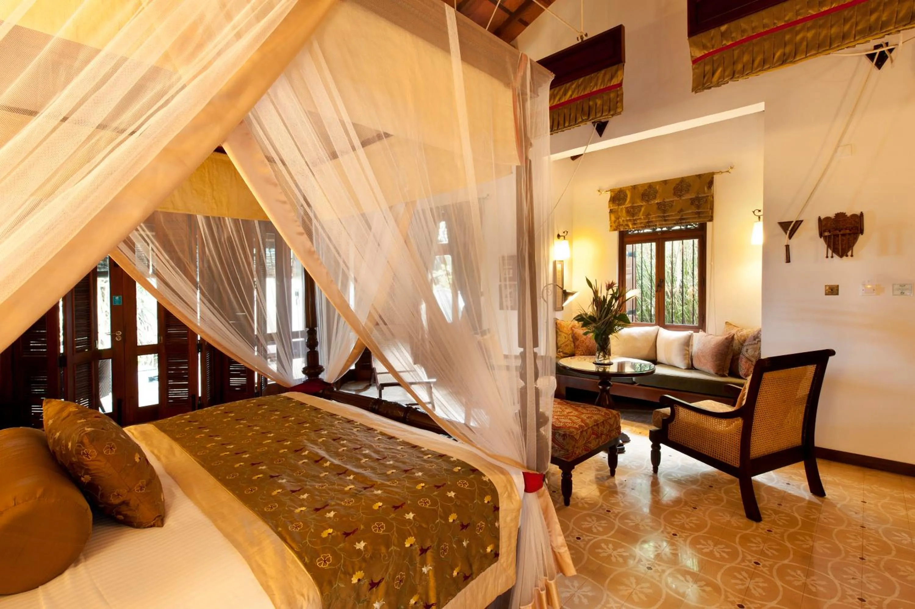 Bed in Reef Villa