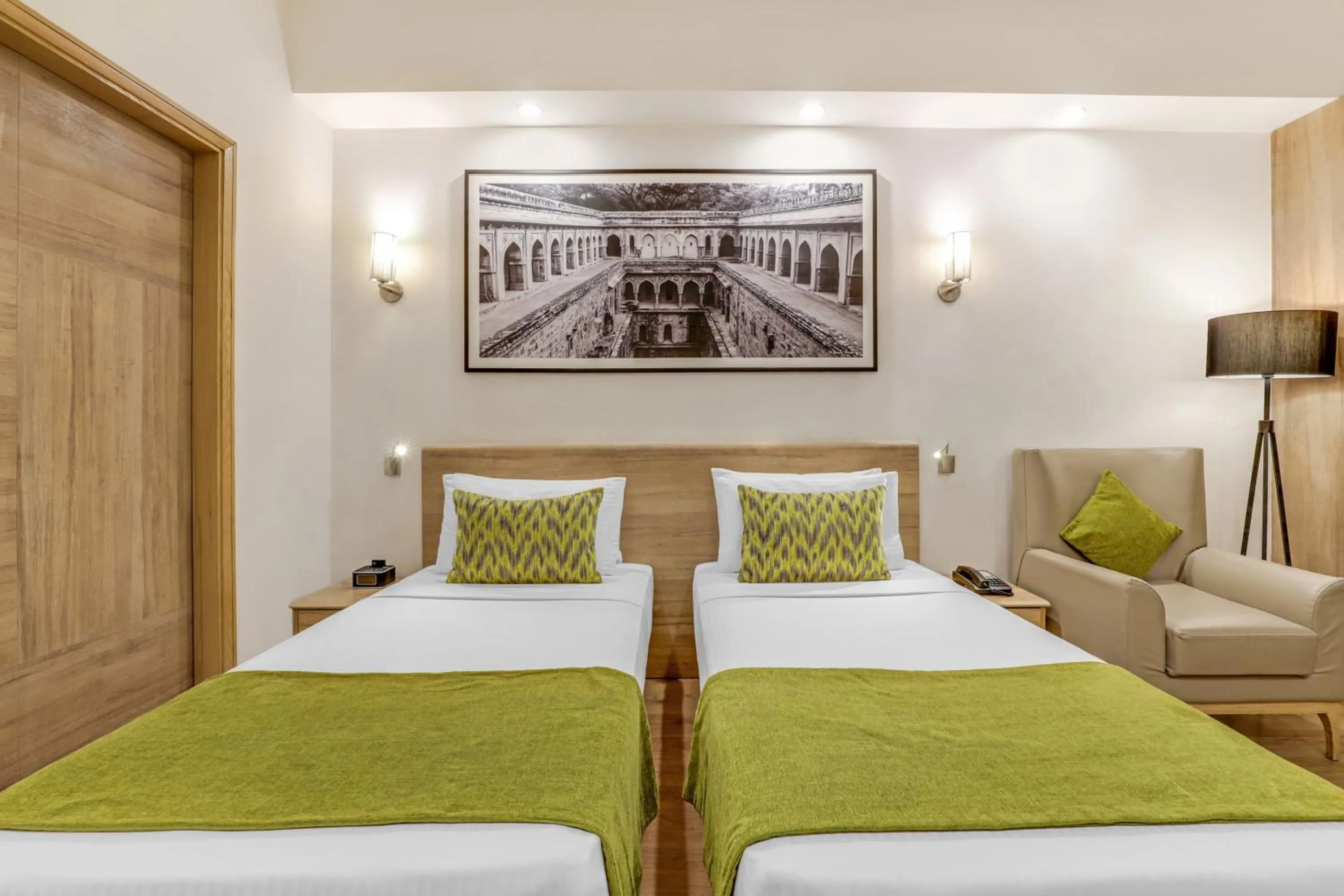 Bed in Lemon Tree Premier 1, Gurugram