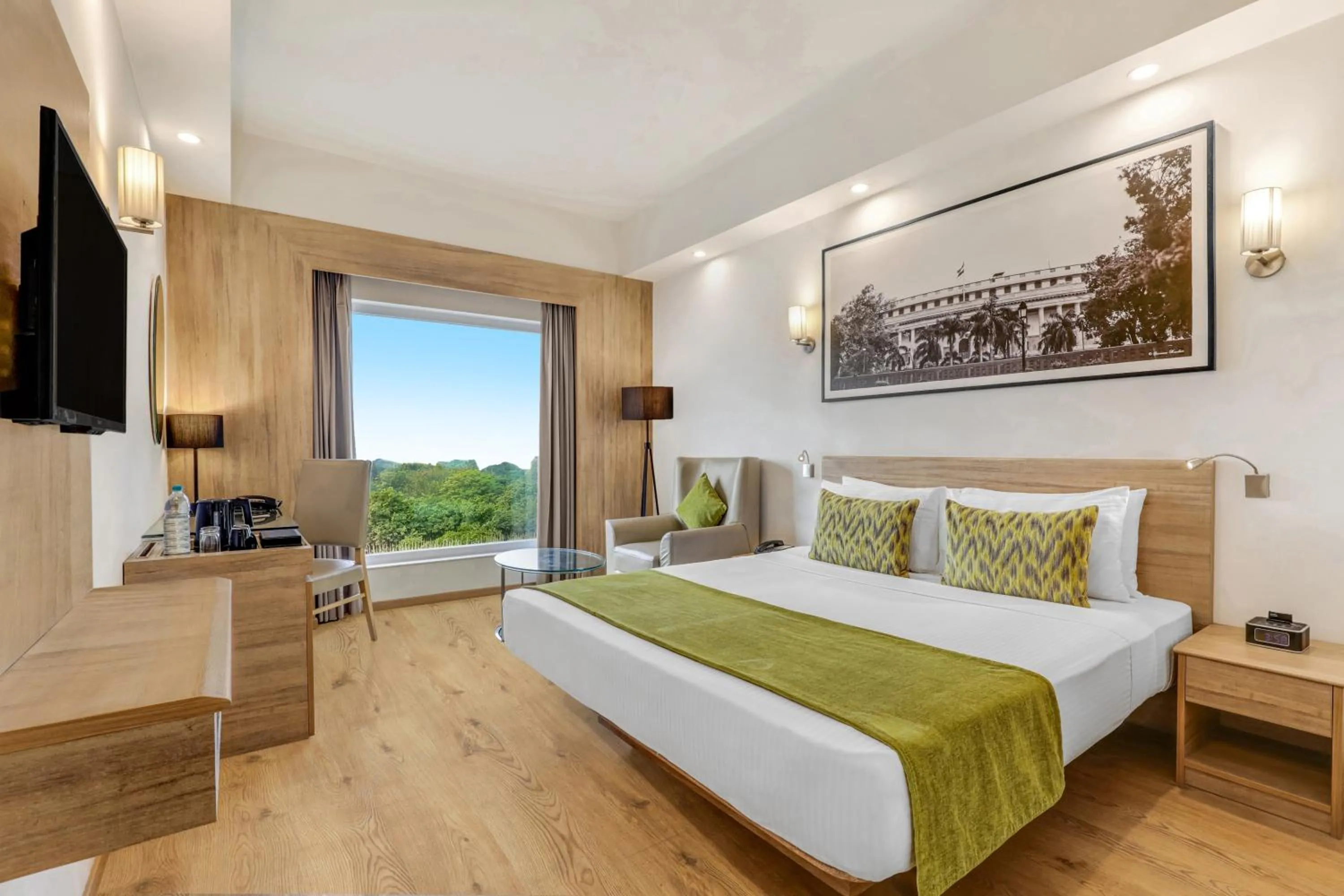 Bed in Lemon Tree Premier 1, Gurugram