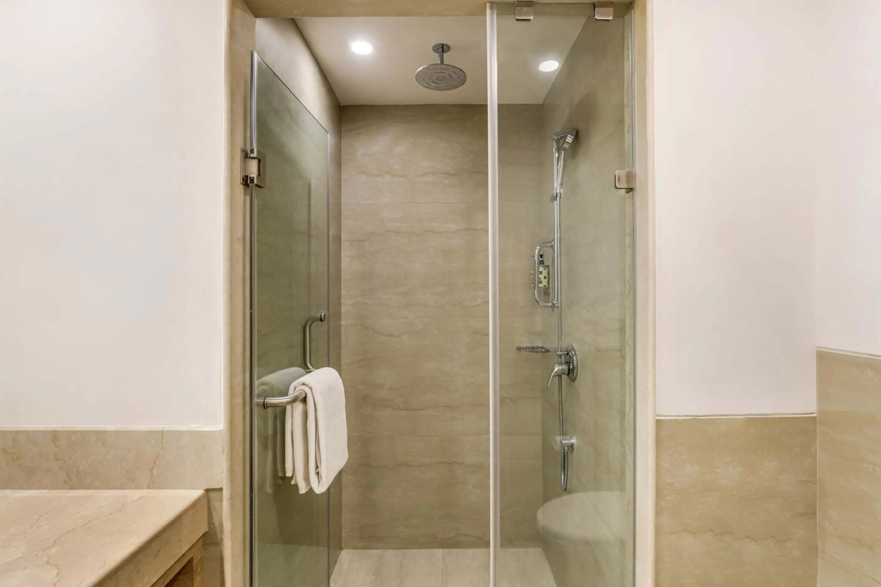 Bathroom in Lemon Tree Premier 1, Gurugram