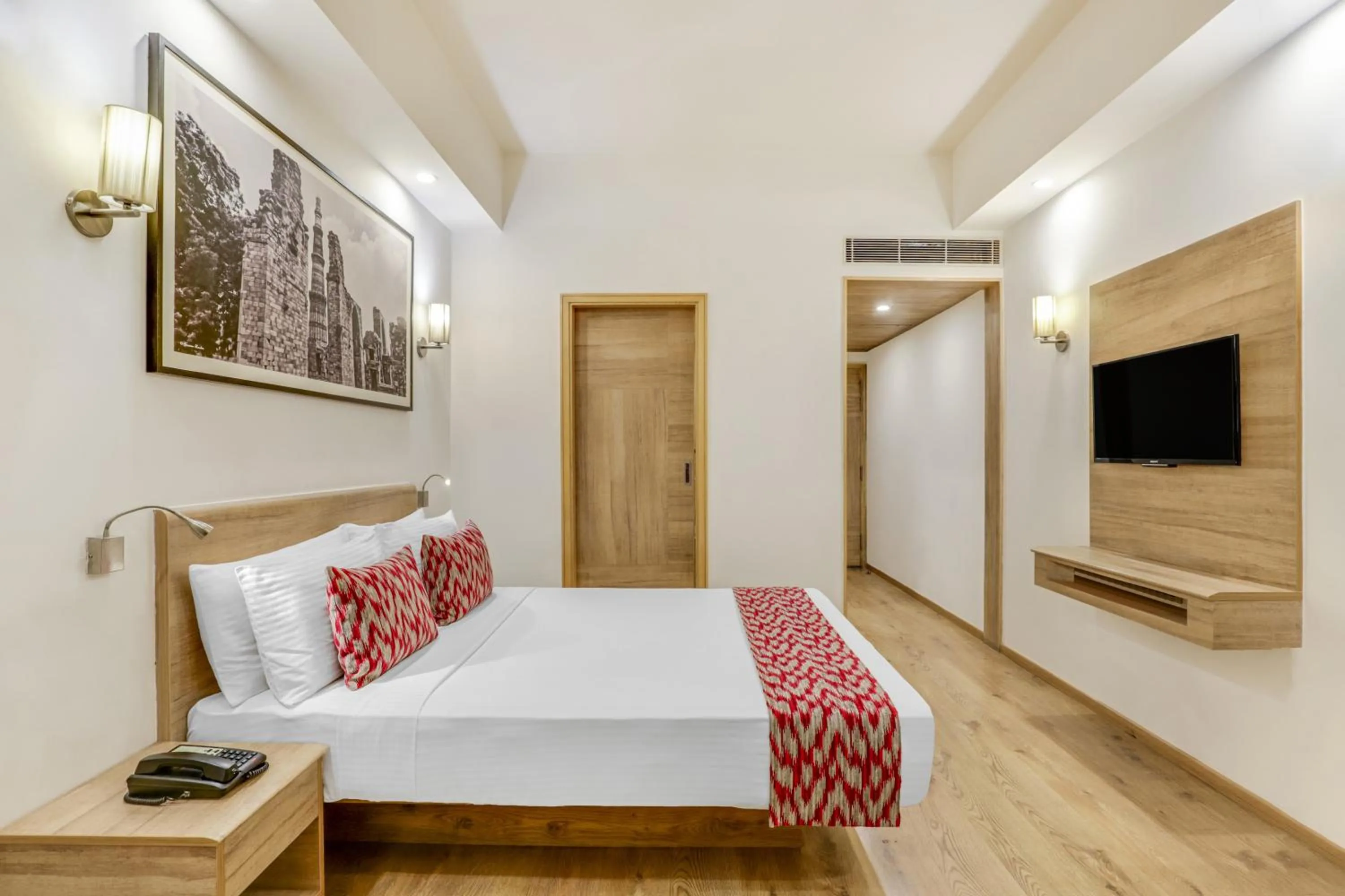 Bed in Lemon Tree Premier 1, Gurugram