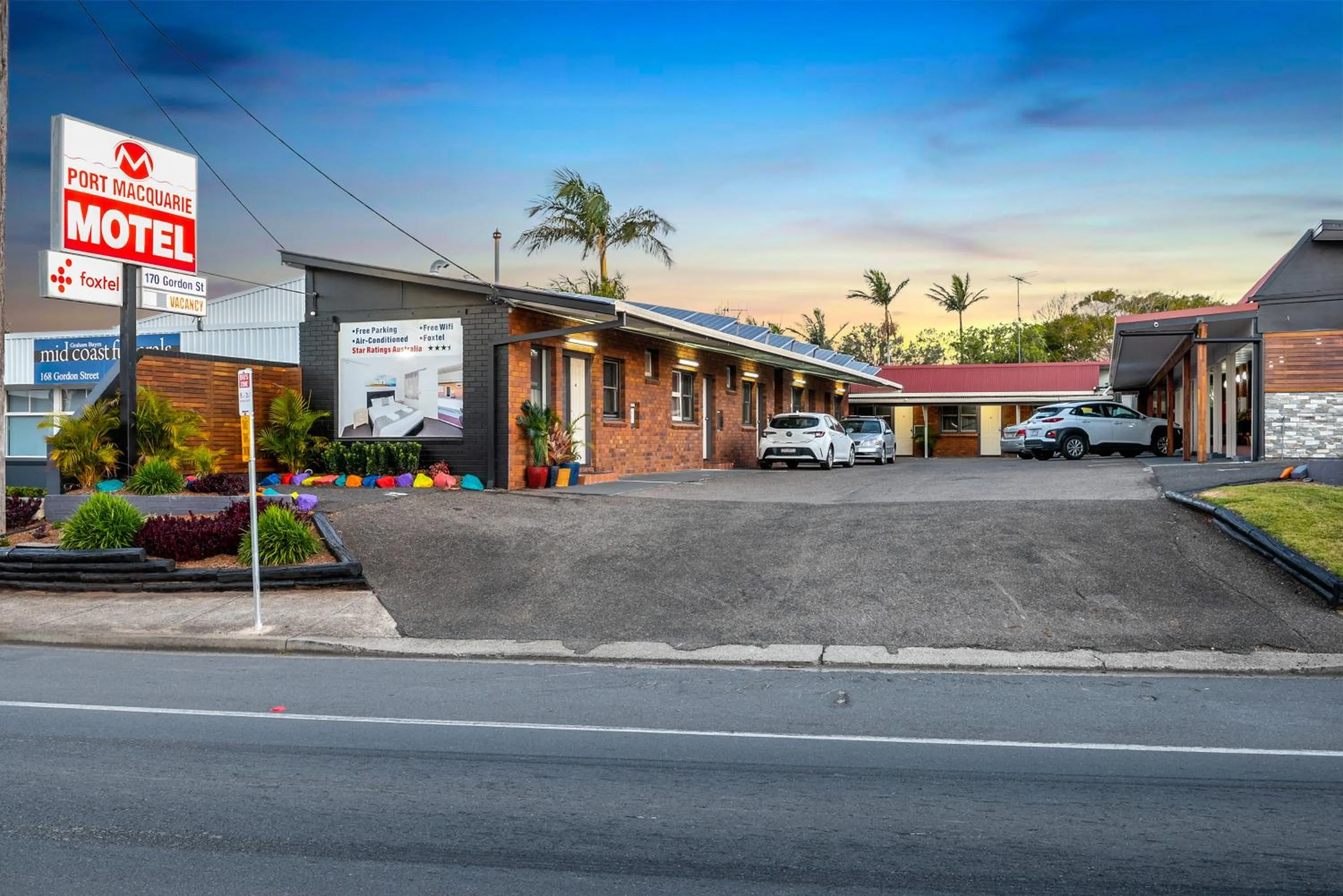 Property building in Port Macquarie Motel