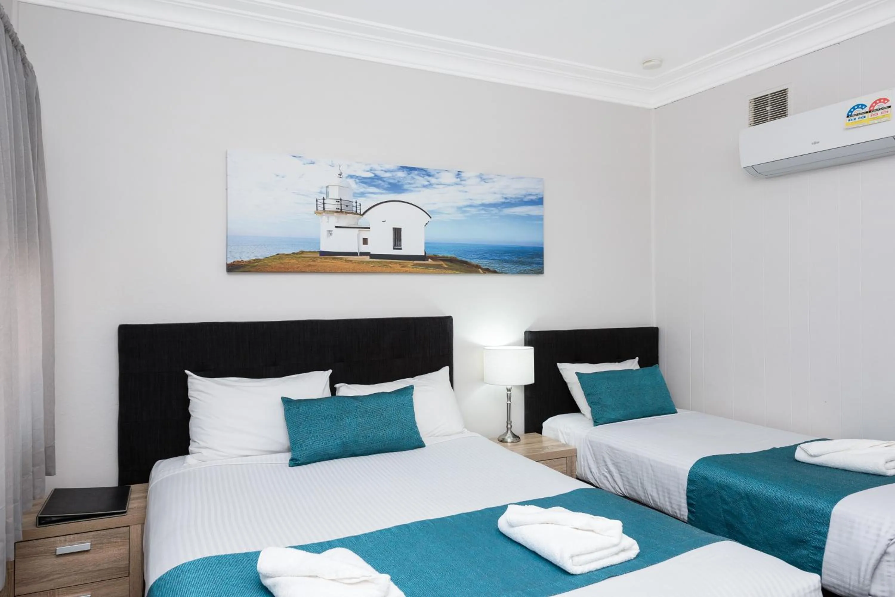 Bed in Port Macquarie Motel