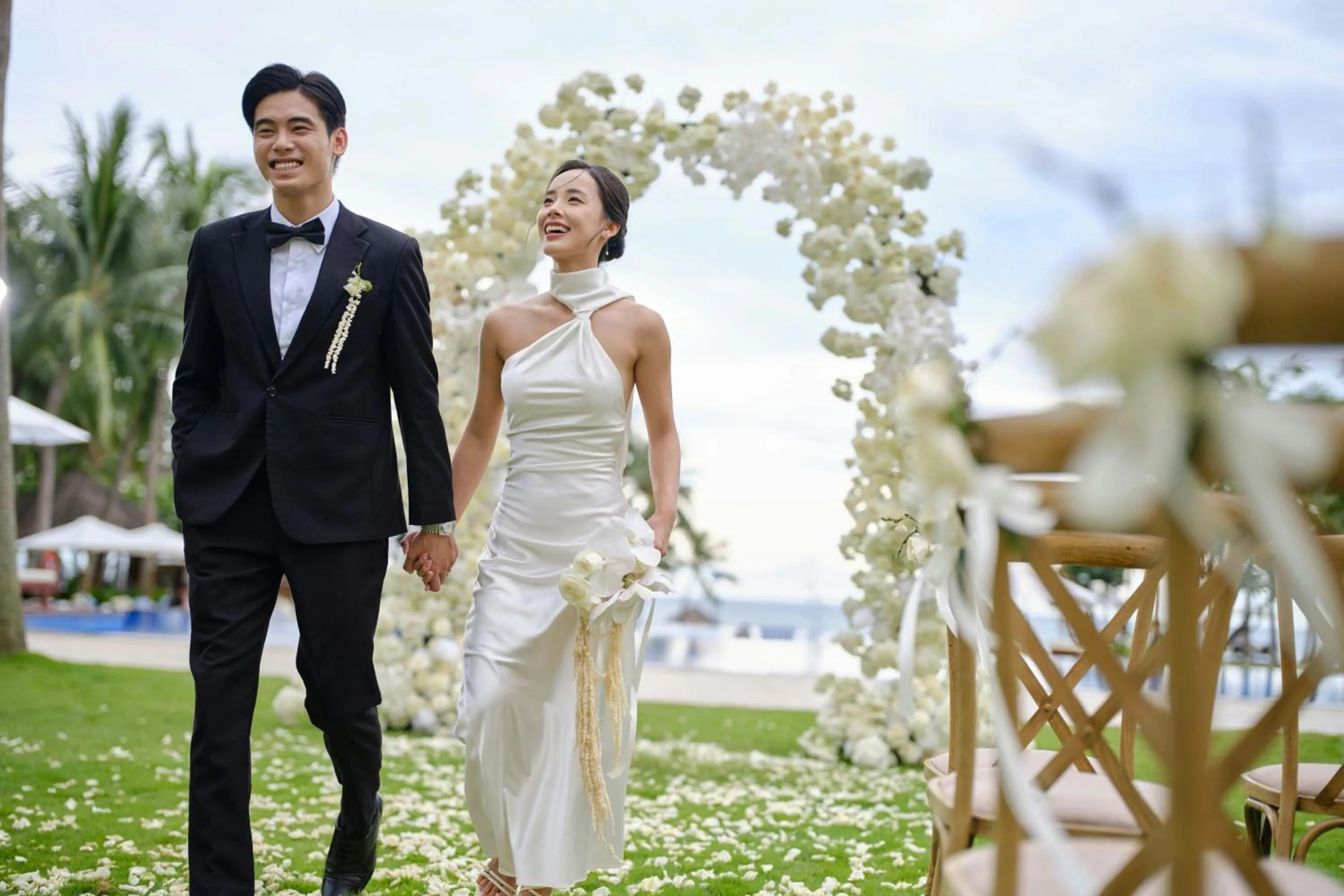 Swimming pool in Danang Marriott Resort & Spa