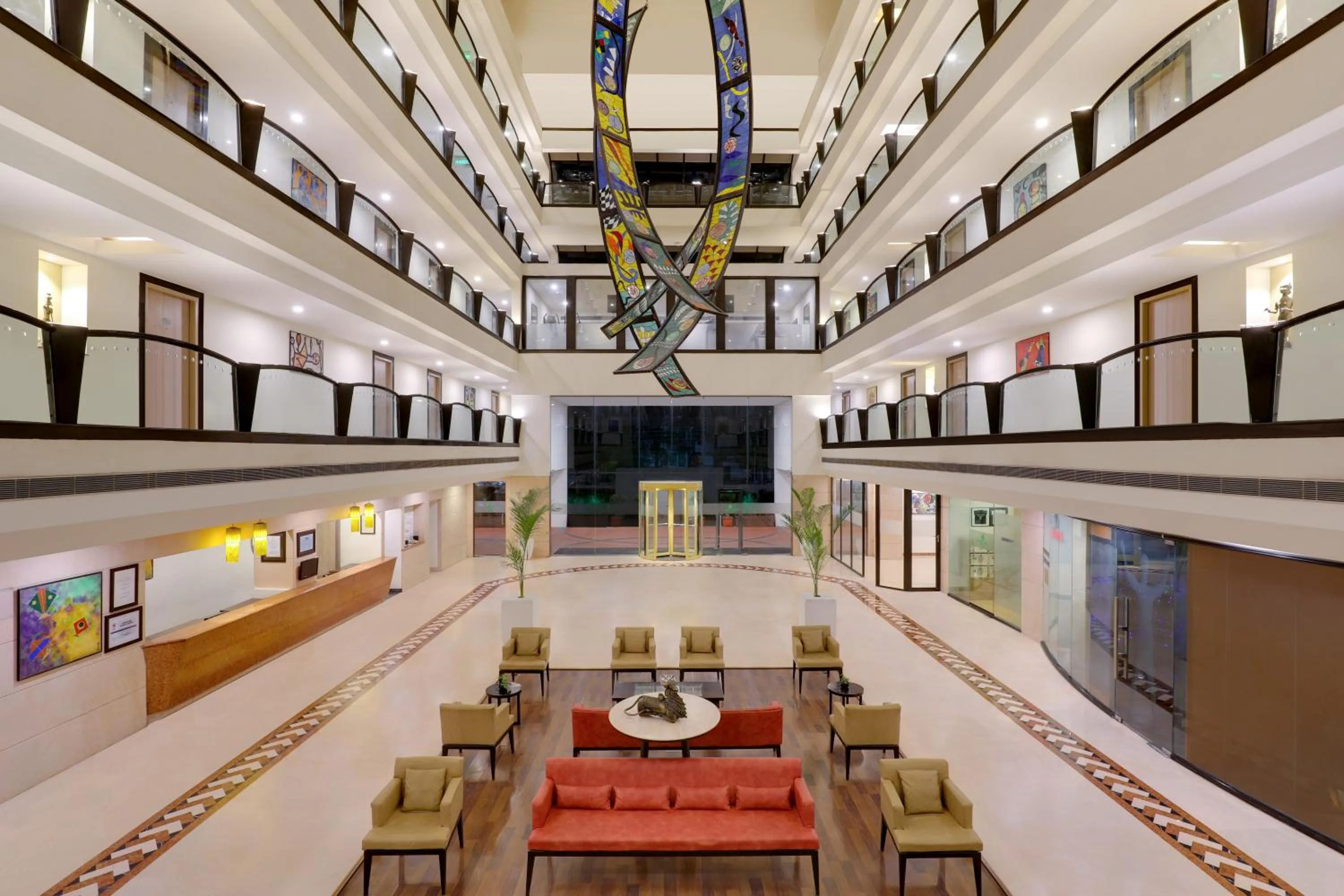 Lobby or reception in Lemon Tree Hotel, Indore