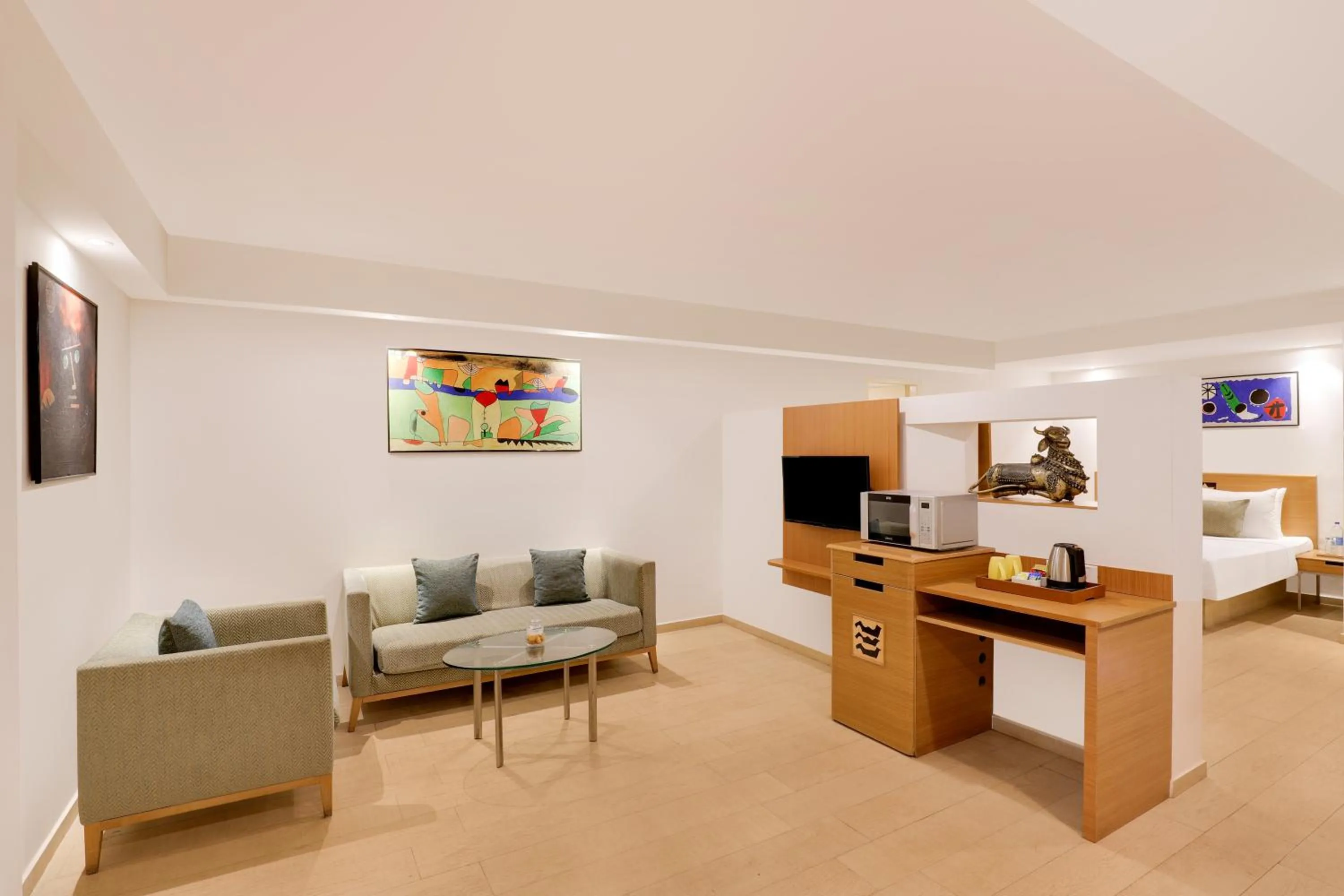 Living room in Lemon Tree Hotel, Indore