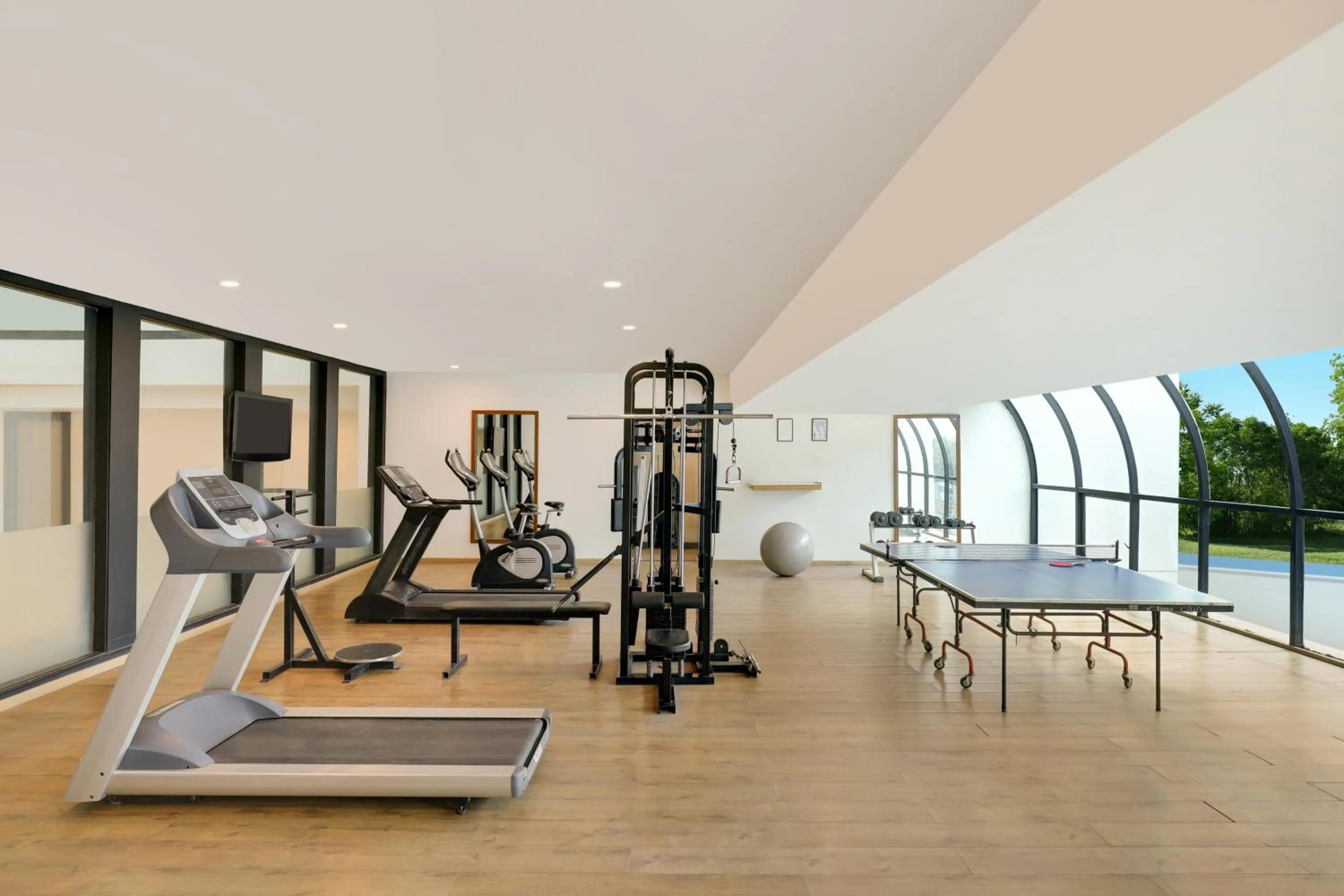 Fitness centre/facilities in Lemon Tree Hotel, Indore