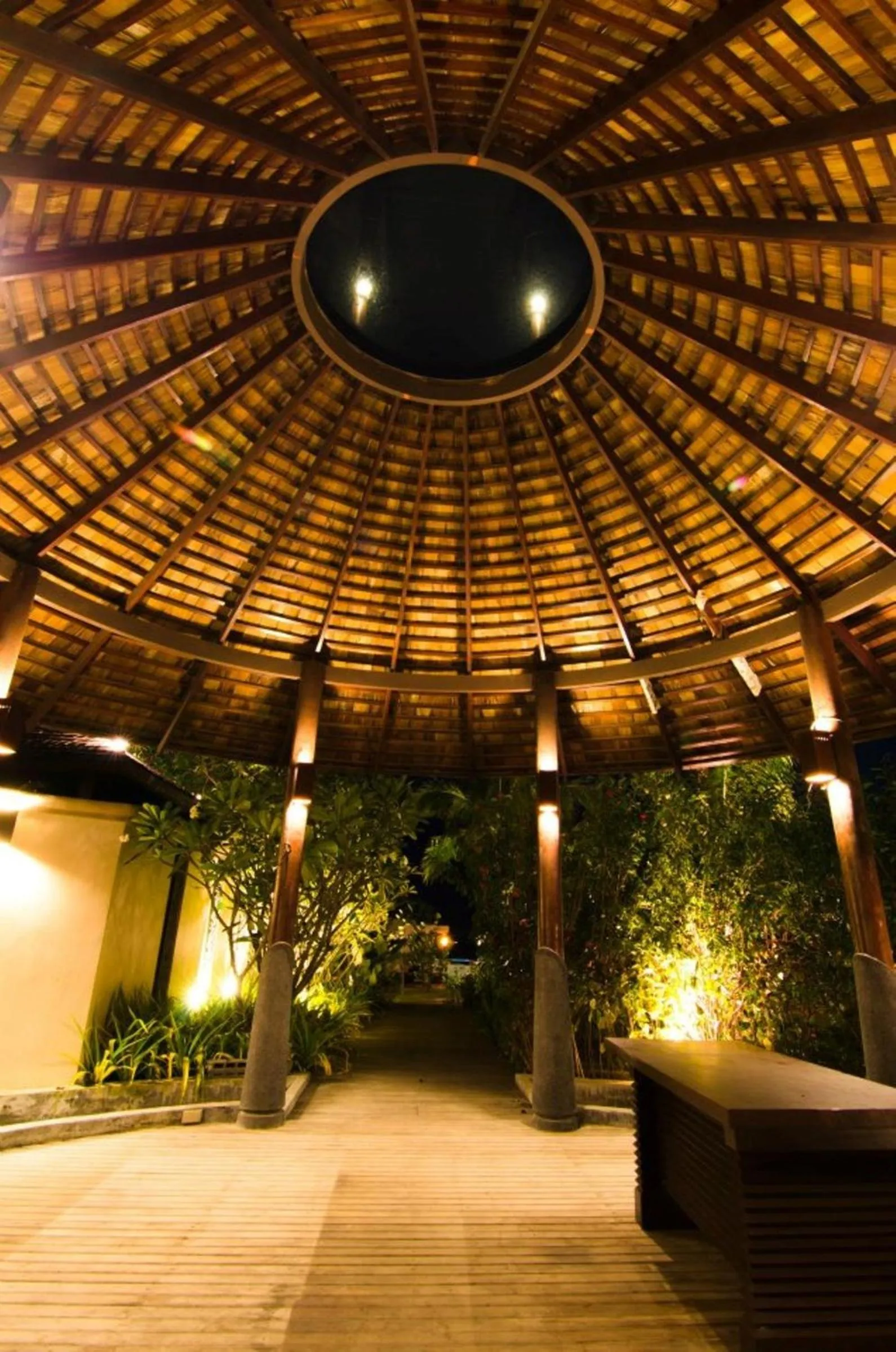 Facade/entrance in Chantaramas Beach Resort Koh Phangan