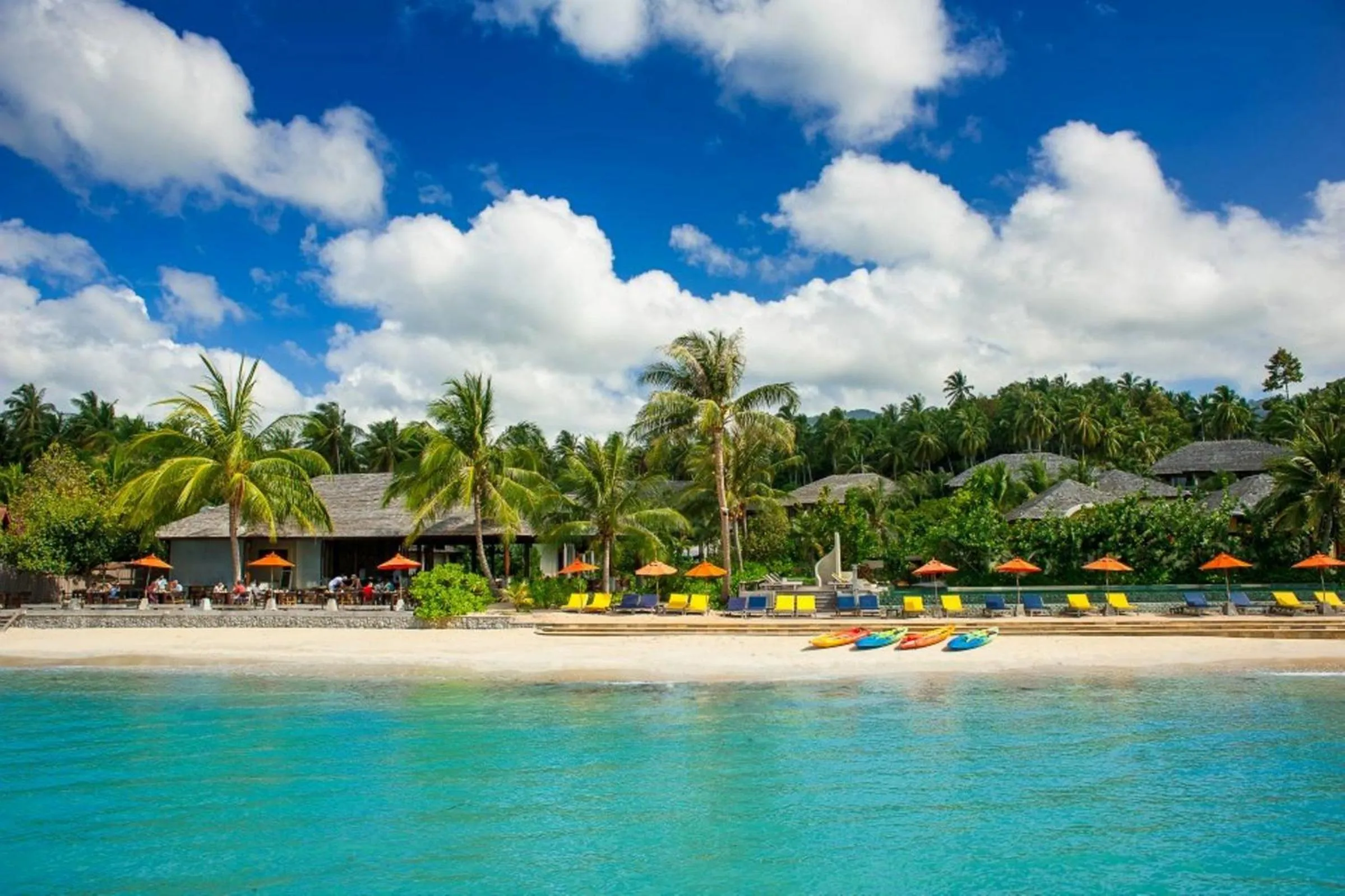 Bird's eye view in Chantaramas Beach Resort Koh Phangan
