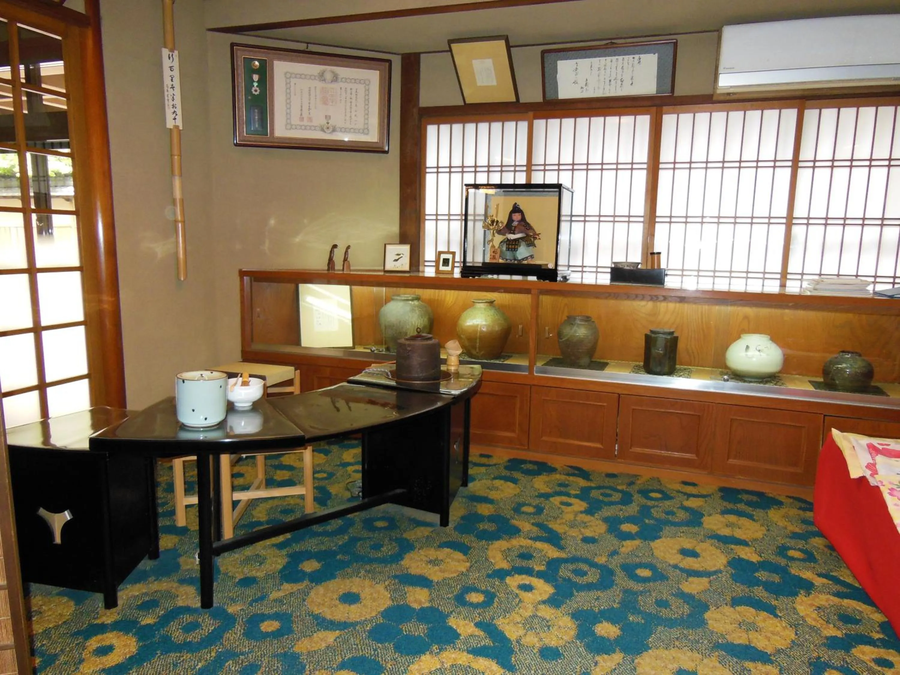 Lobby or reception in Tsutaya Ryokan