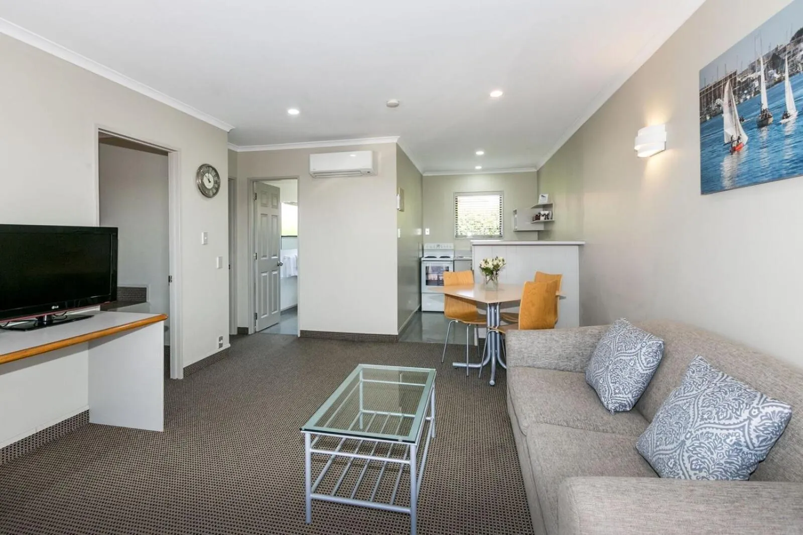 Photo of the whole room in ASURE Fairley Motor Lodge