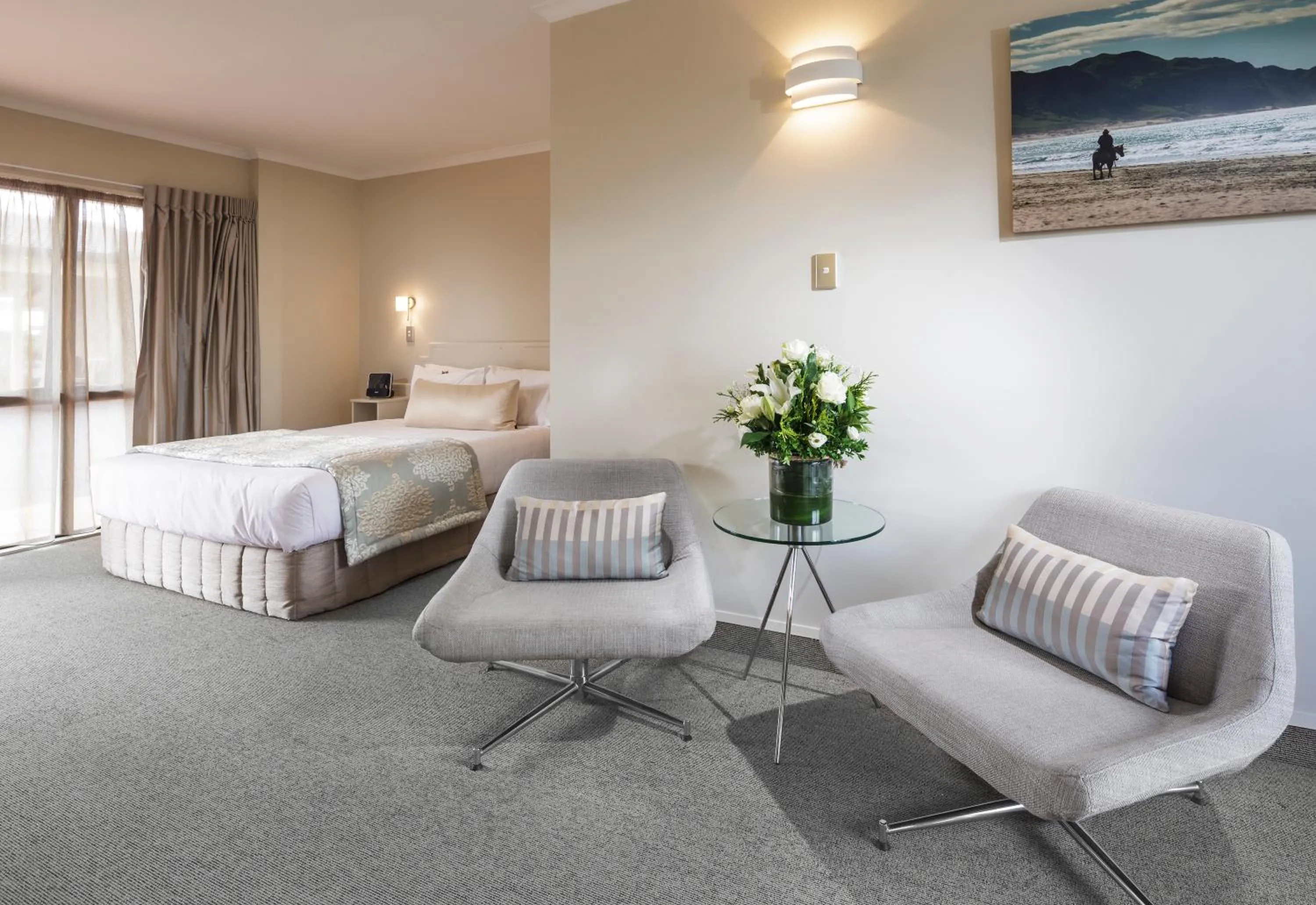 Living room, Bed in ASURE Fairley Motor Lodge