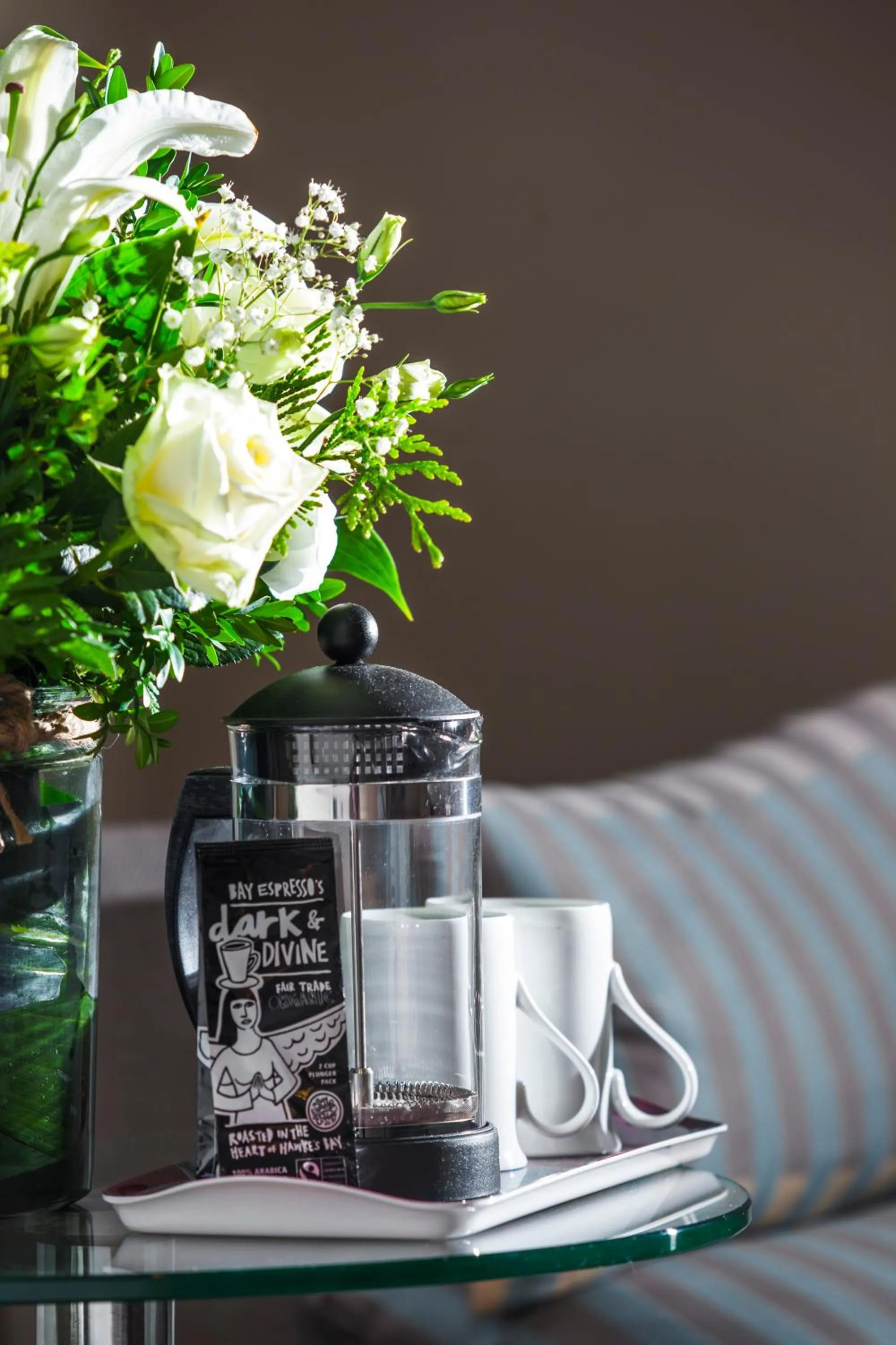 Decorative detail in ASURE Fairley Motor Lodge