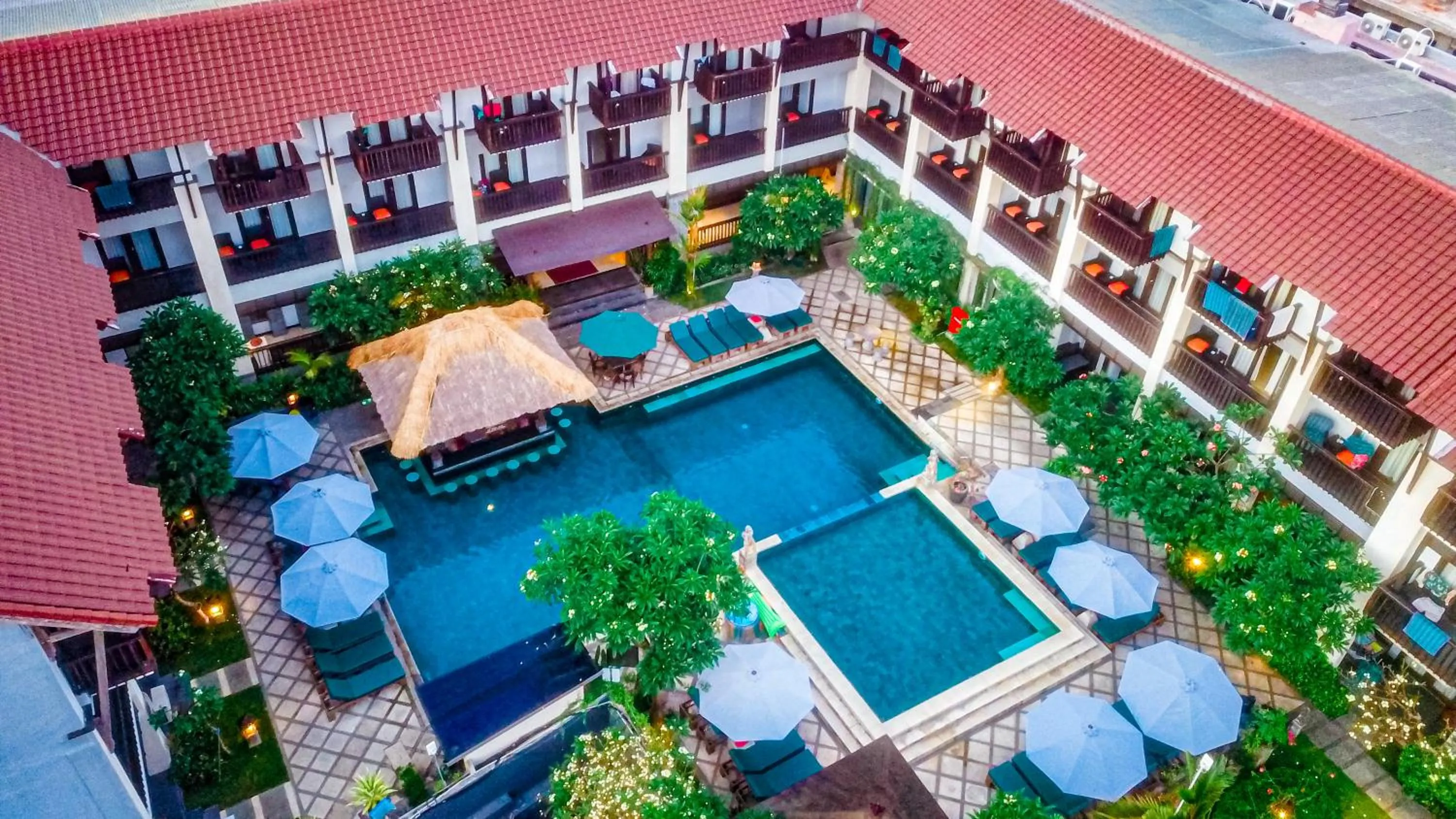 Swimming pool in The Lokha Legian Resort & Spa