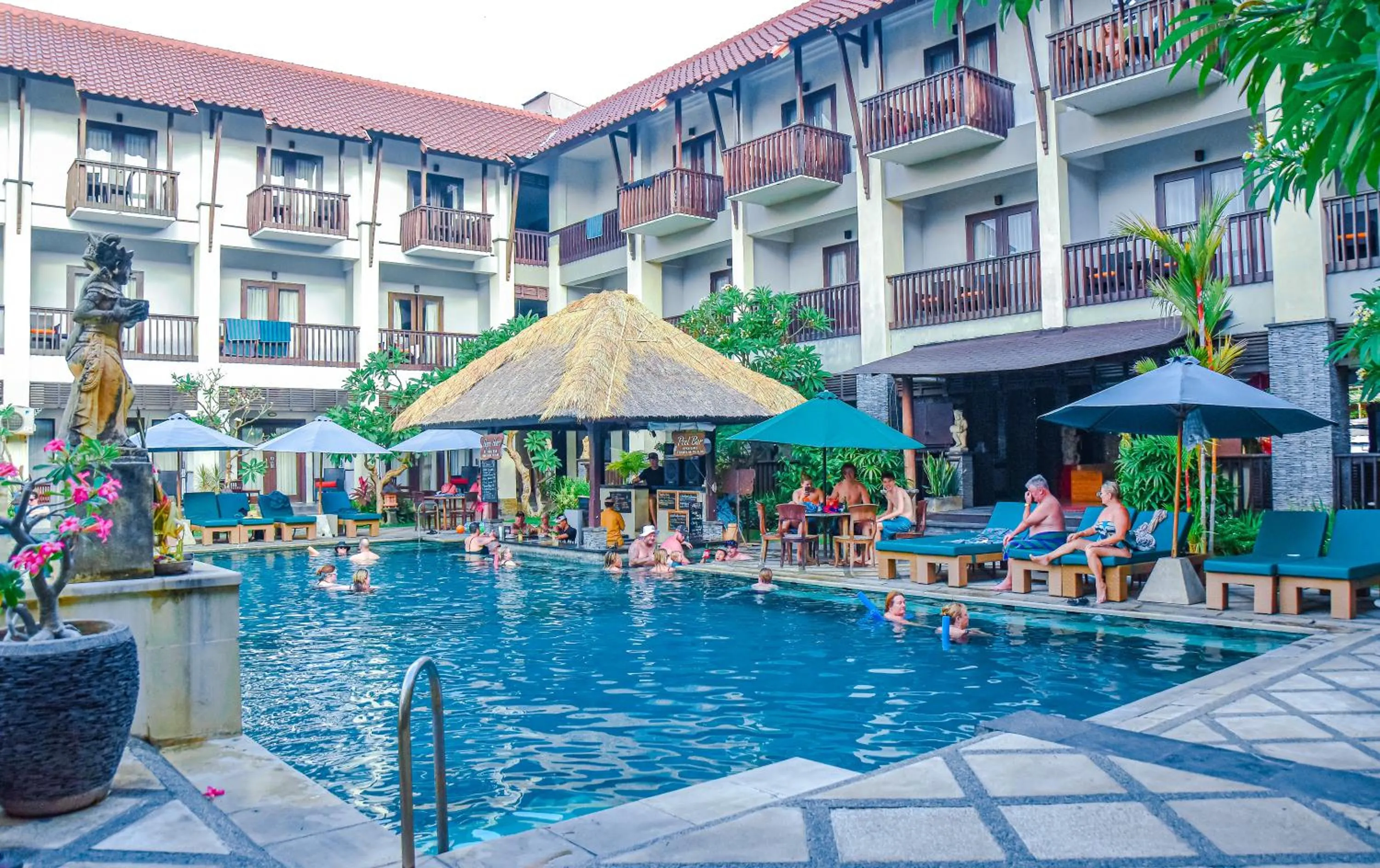 Swimming pool in The Lokha Legian Resort & Spa