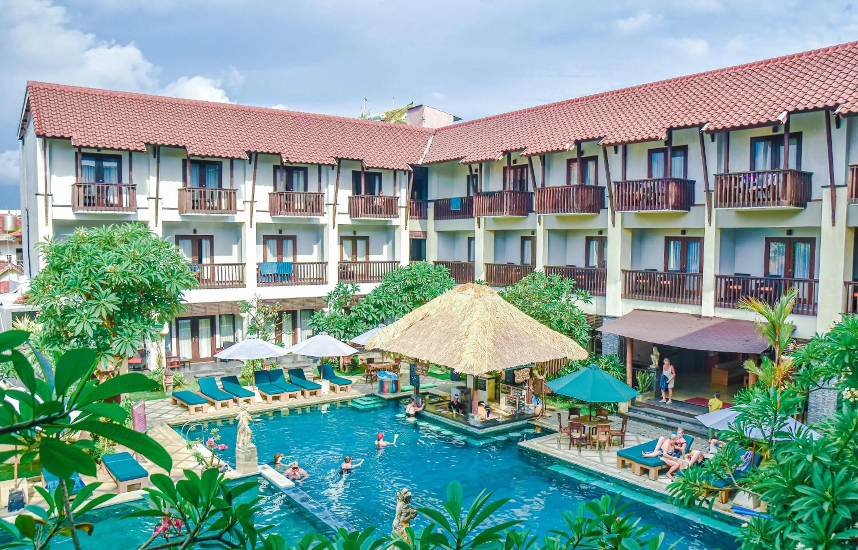 Swimming pool in The Lokha Legian Resort & Spa