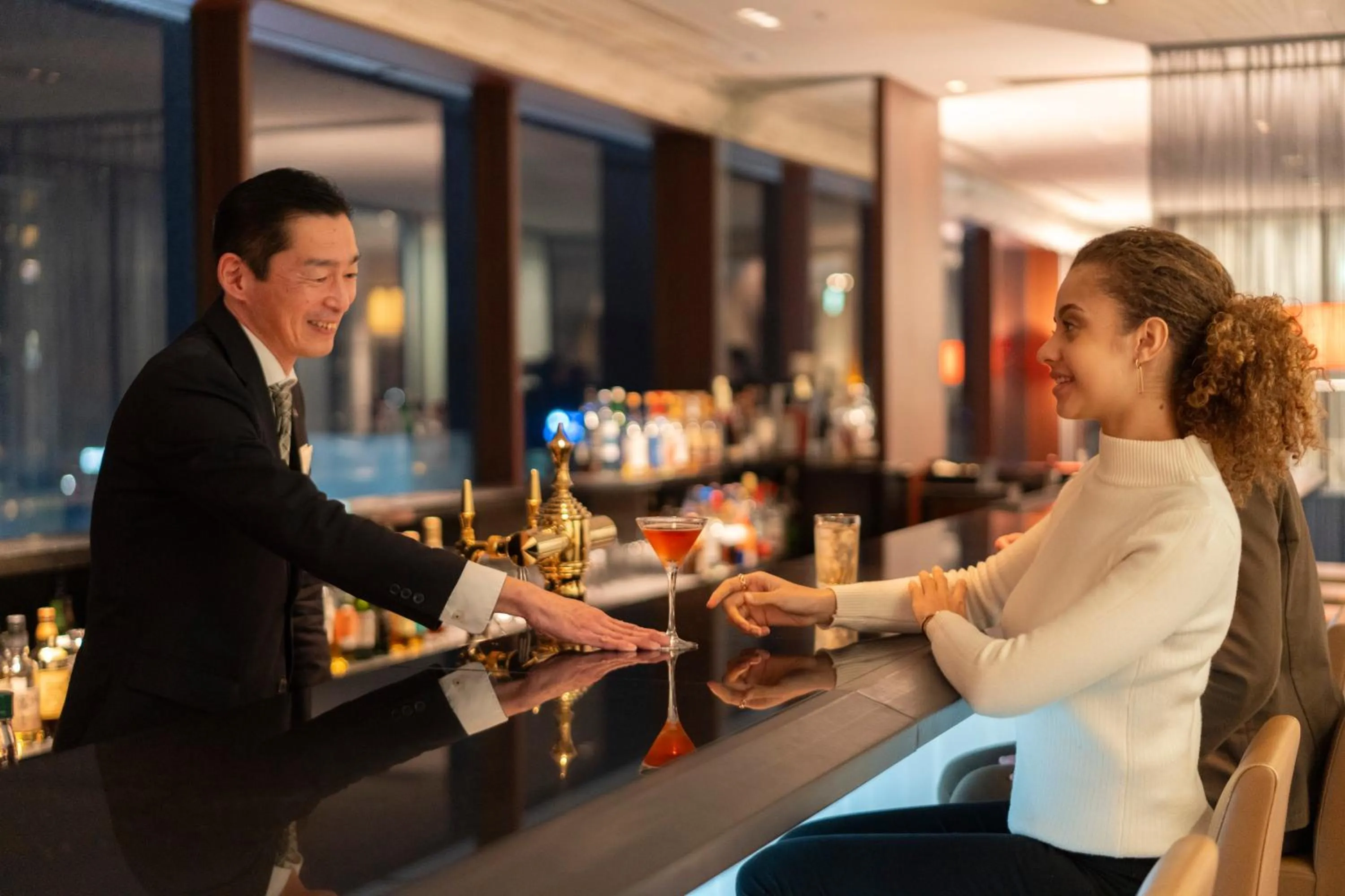 Lounge or bar in Hotel Associa Shizuoka
