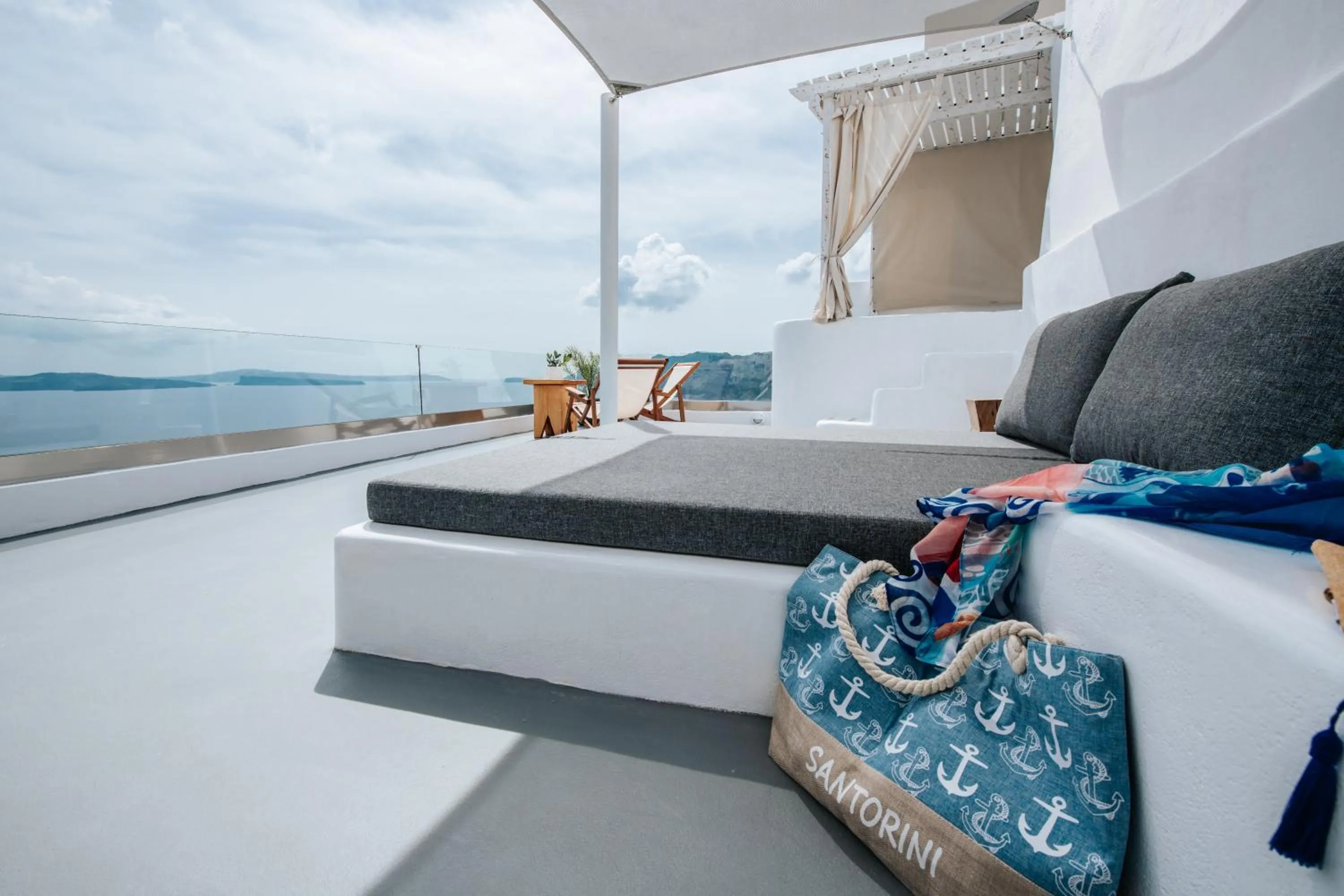 Balcony/Terrace in Virginia's Cave Villas