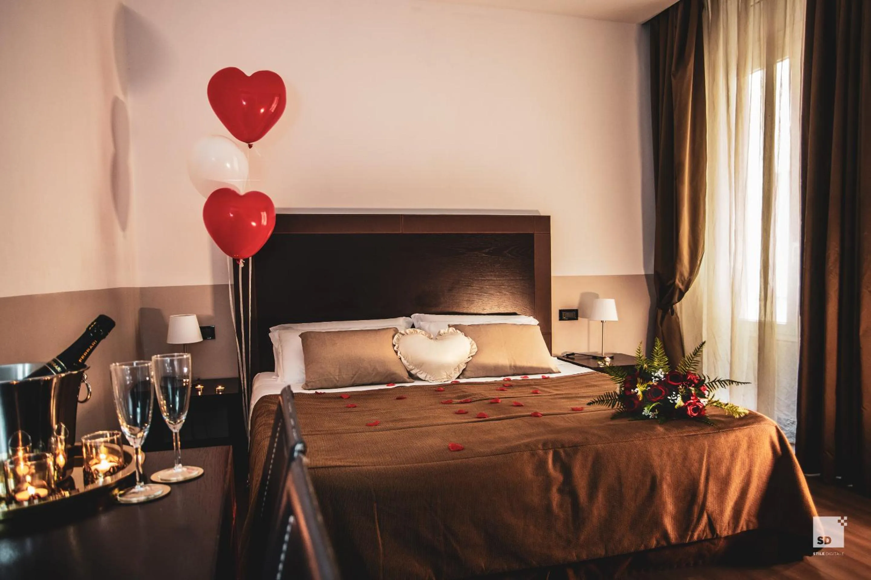 Decorative detail, Bed in Hotel Boutique Nazionale