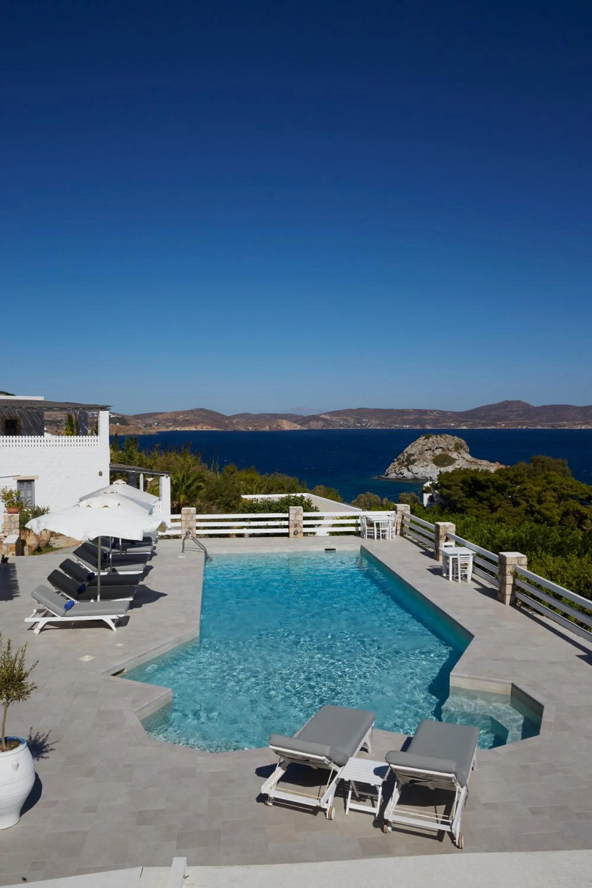 Pool view in 9 Muses Exclusive Apartments