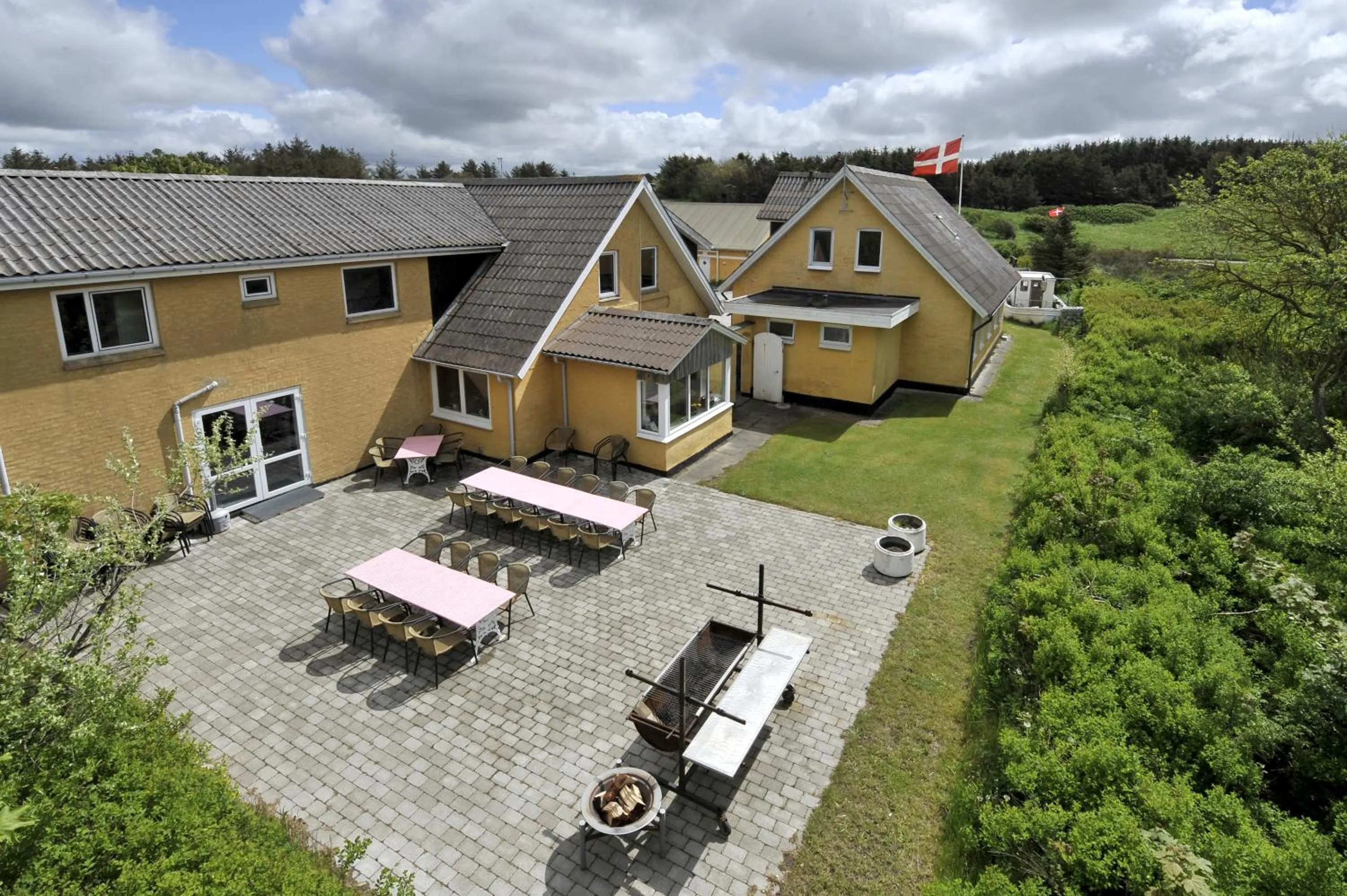 Garden in Lønstrup Strandhotel