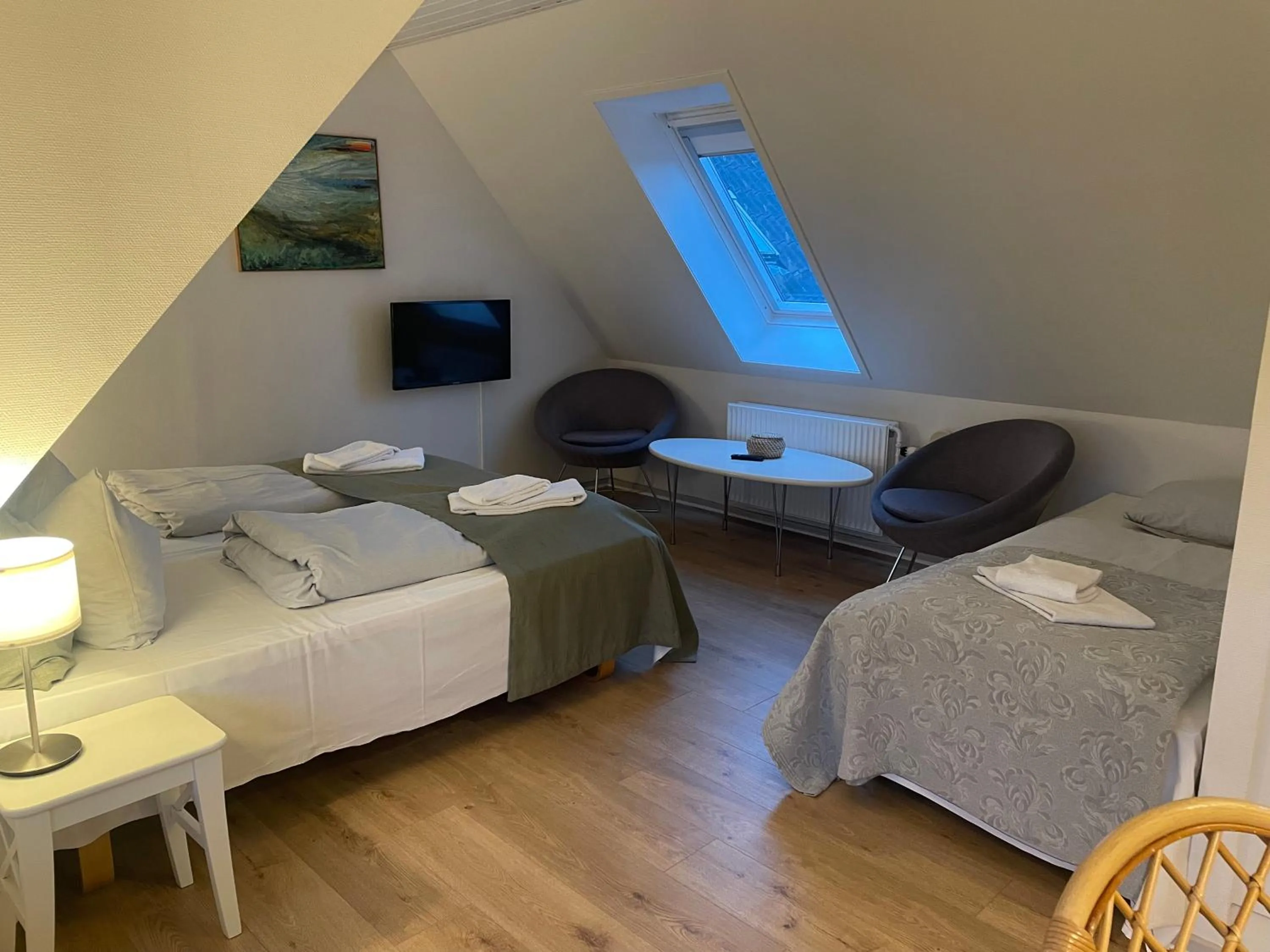 Bedroom, Bed in Lønstrup Strandhotel