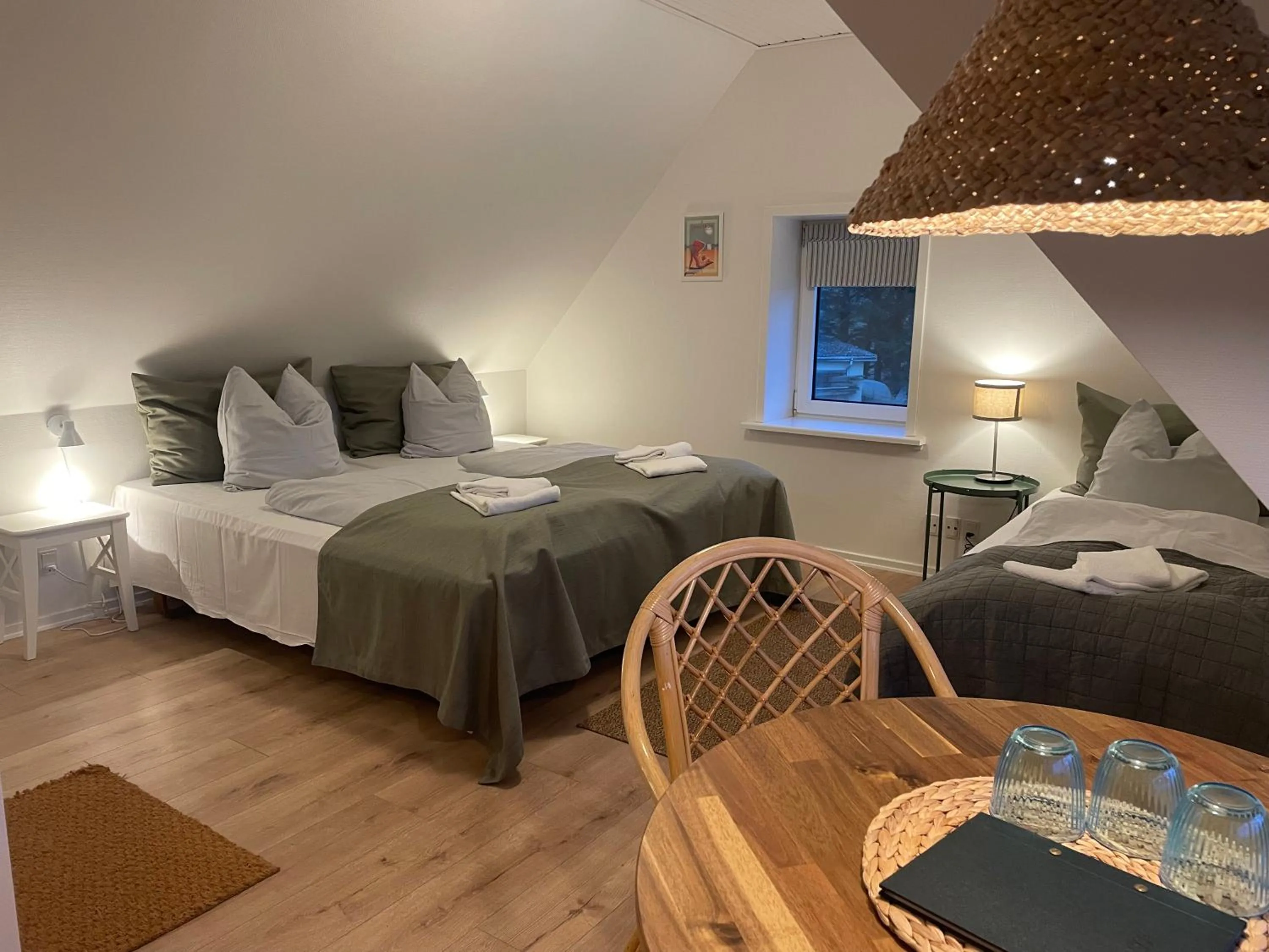 Living room, Bed in Lønstrup Strandhotel