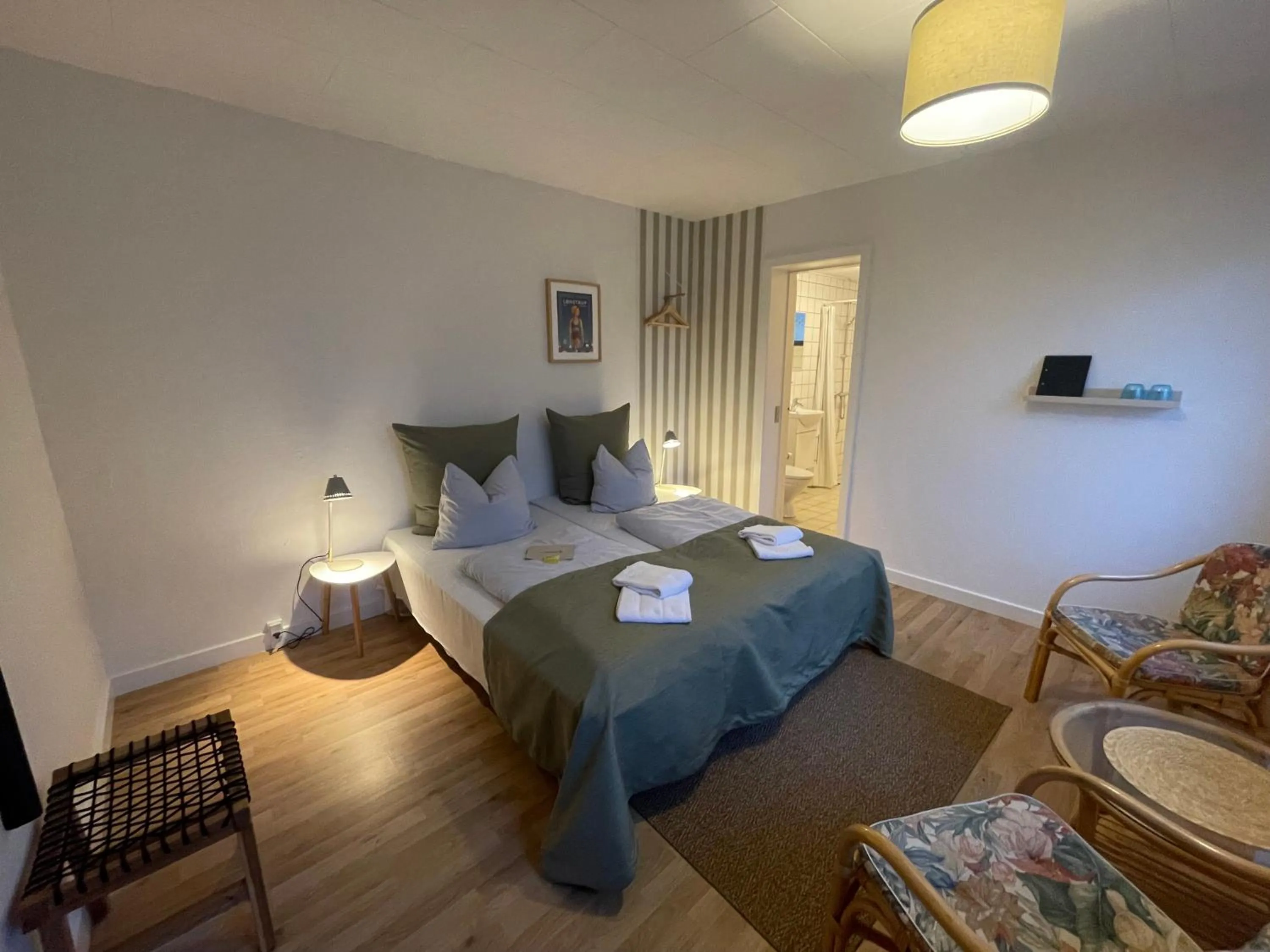 Bedroom, Bed in Lønstrup Strandhotel