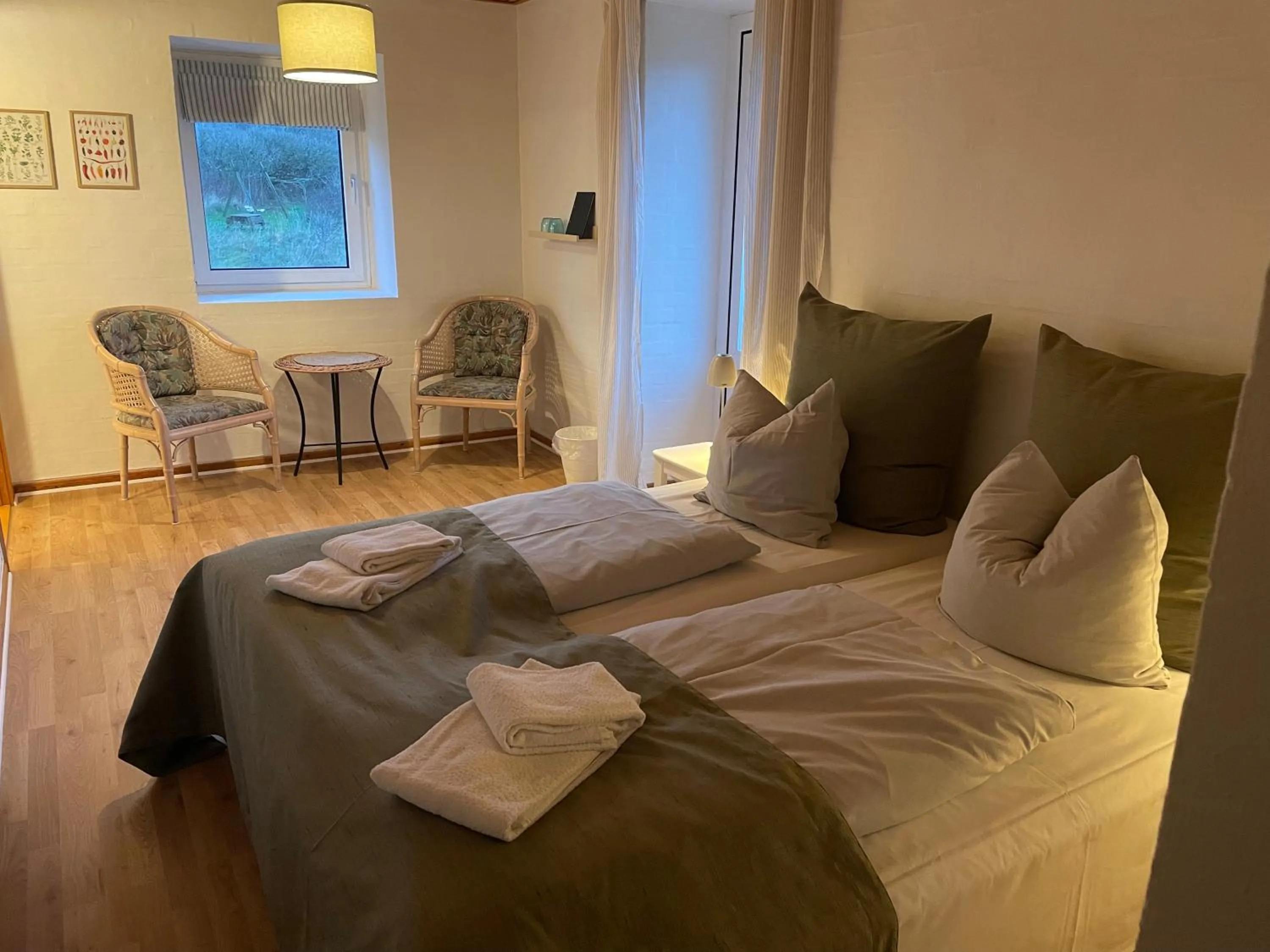 Bedroom, Bed in Lønstrup Strandhotel