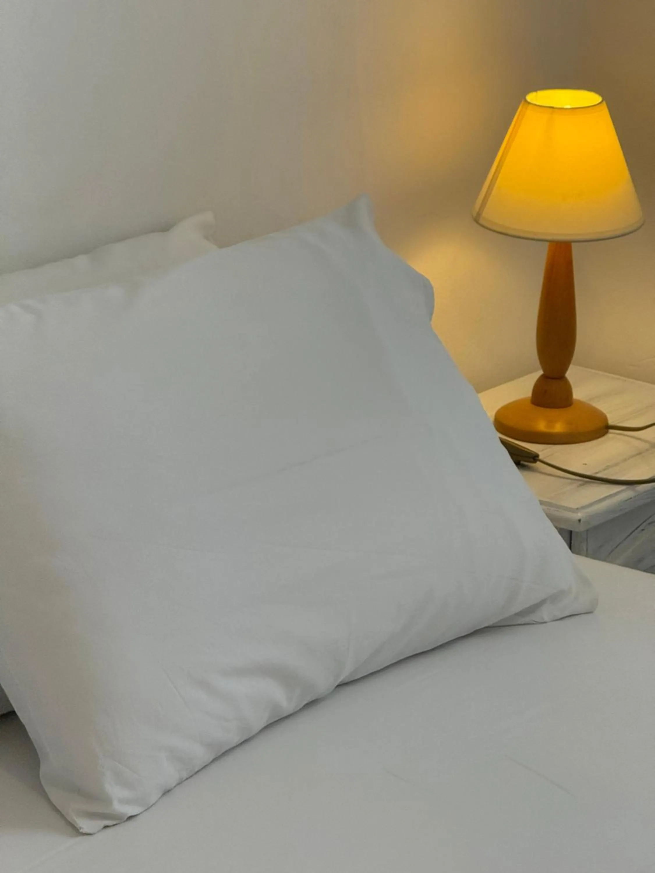 Bed in Kionia Galini Bangalows