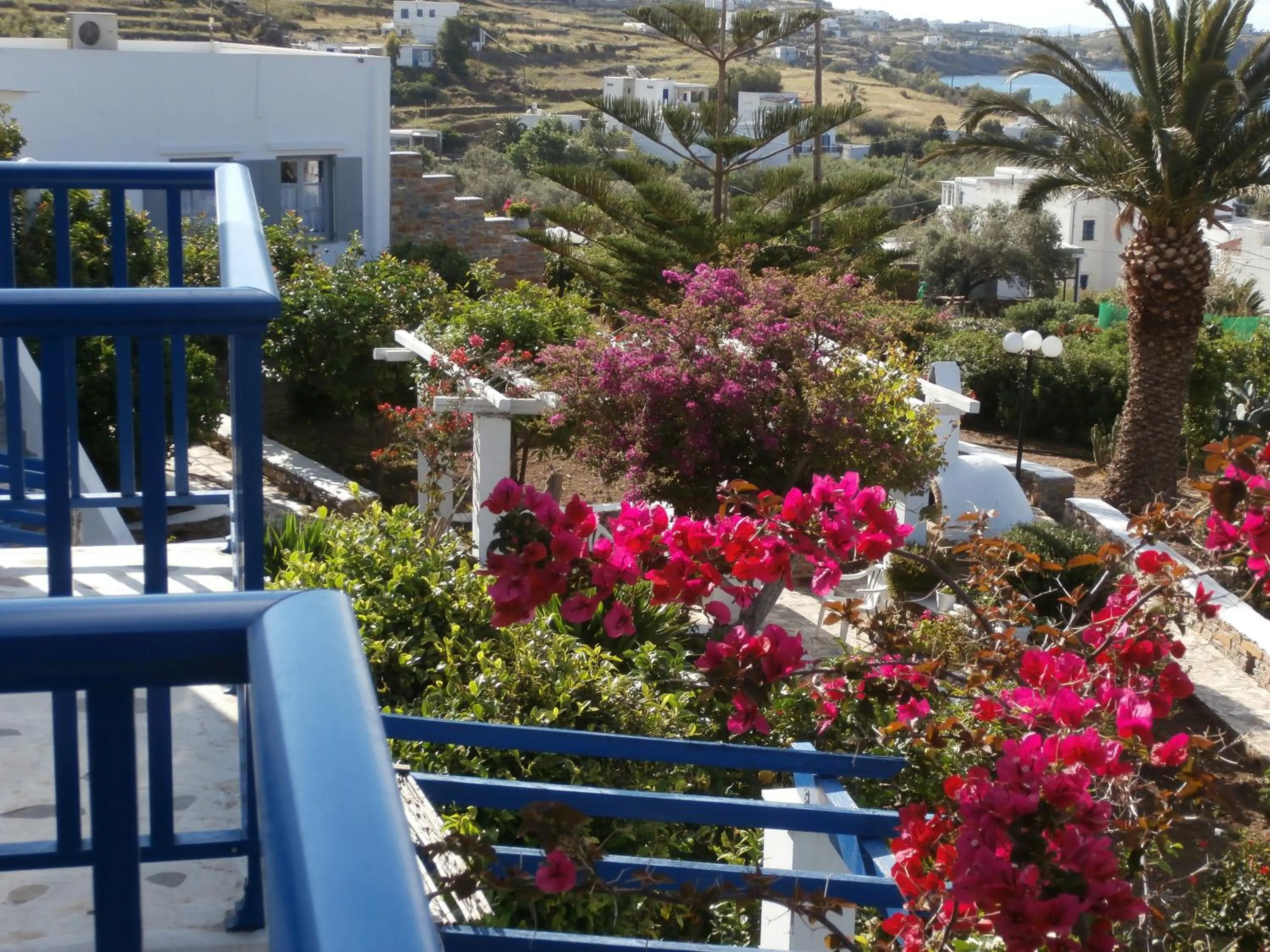 Garden in Kionia Galini Bangalows