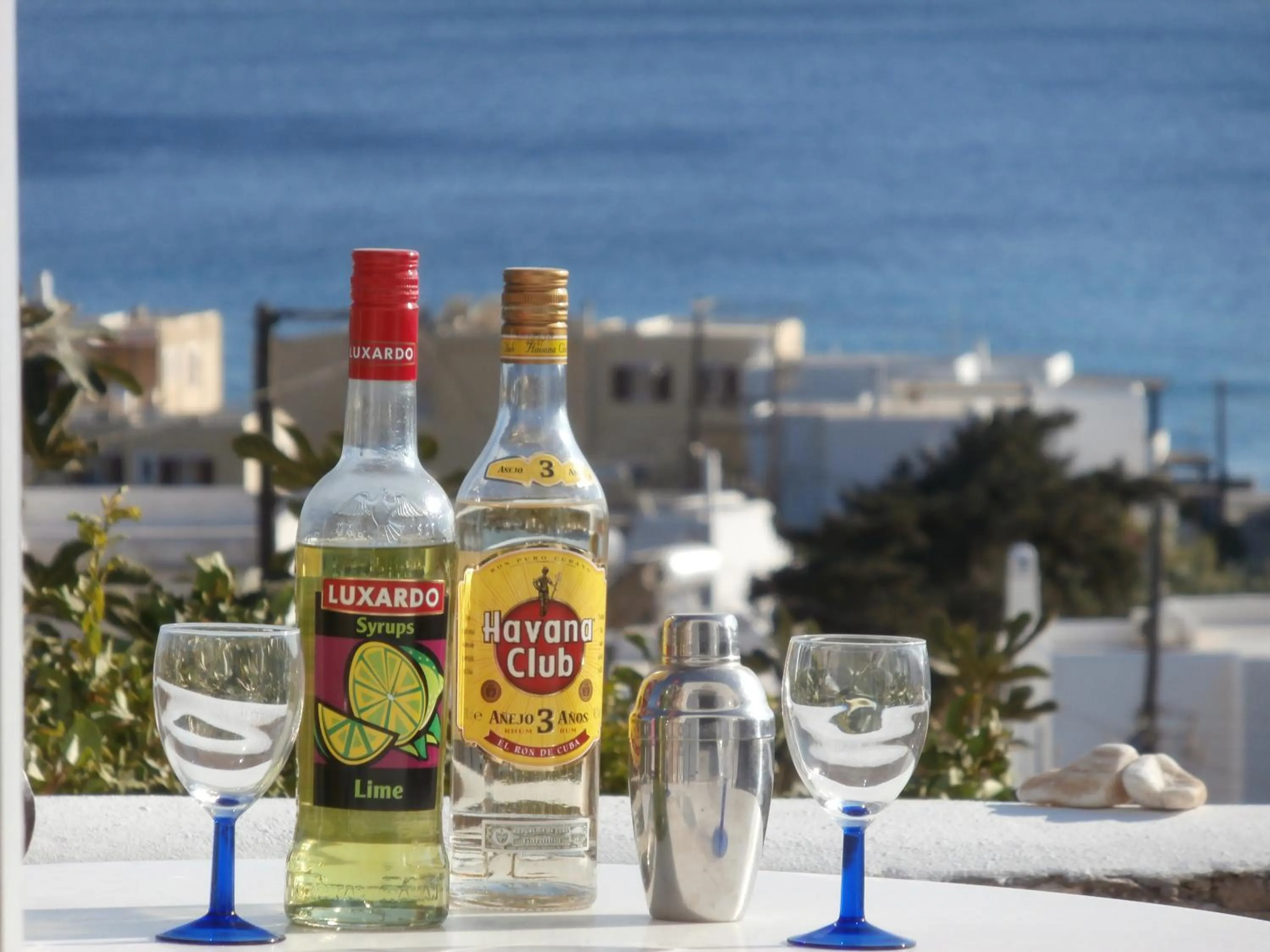 Patio in Kionia Galini Bangalows