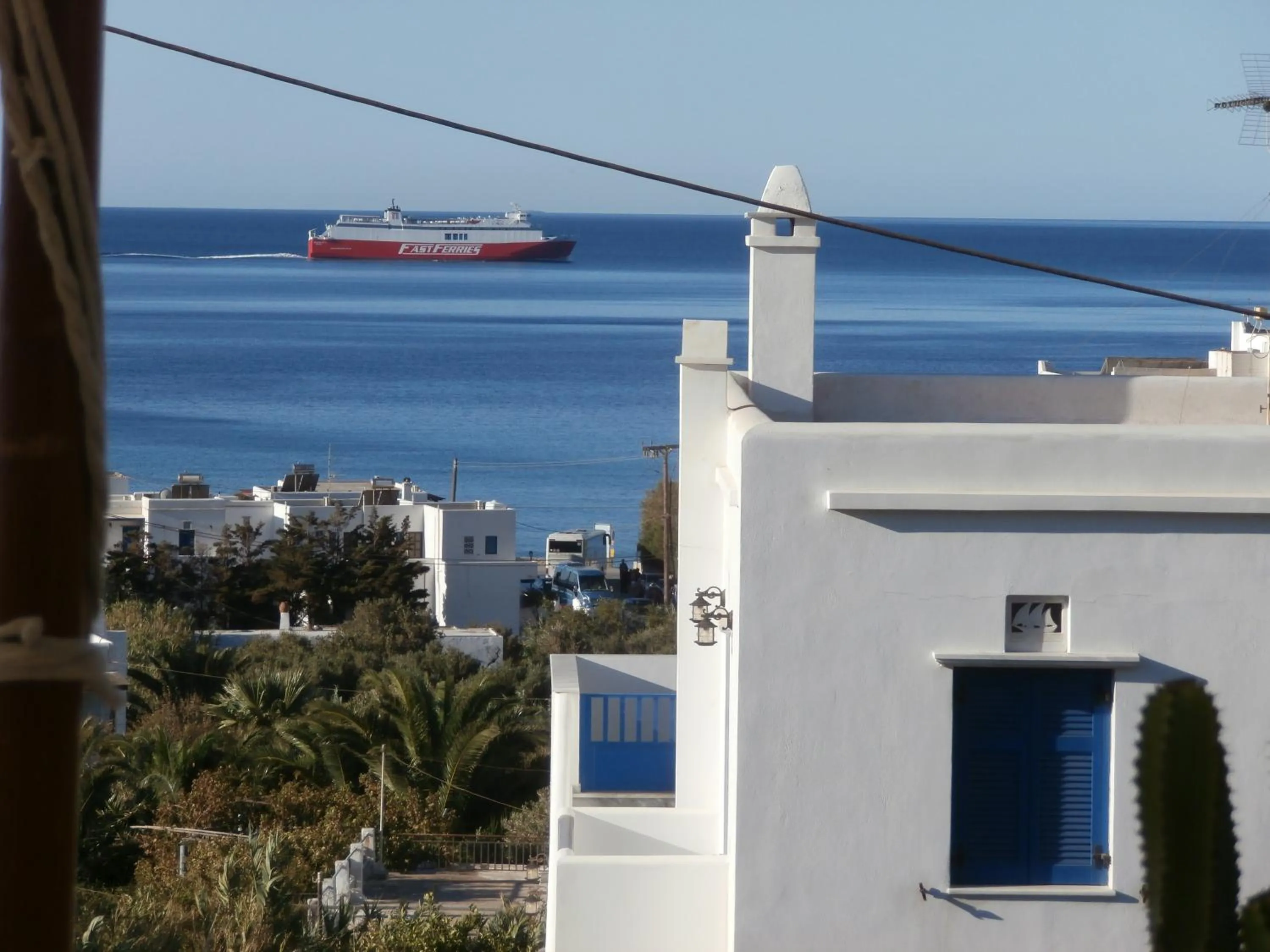 Lounge or bar in Kionia Galini Bangalows