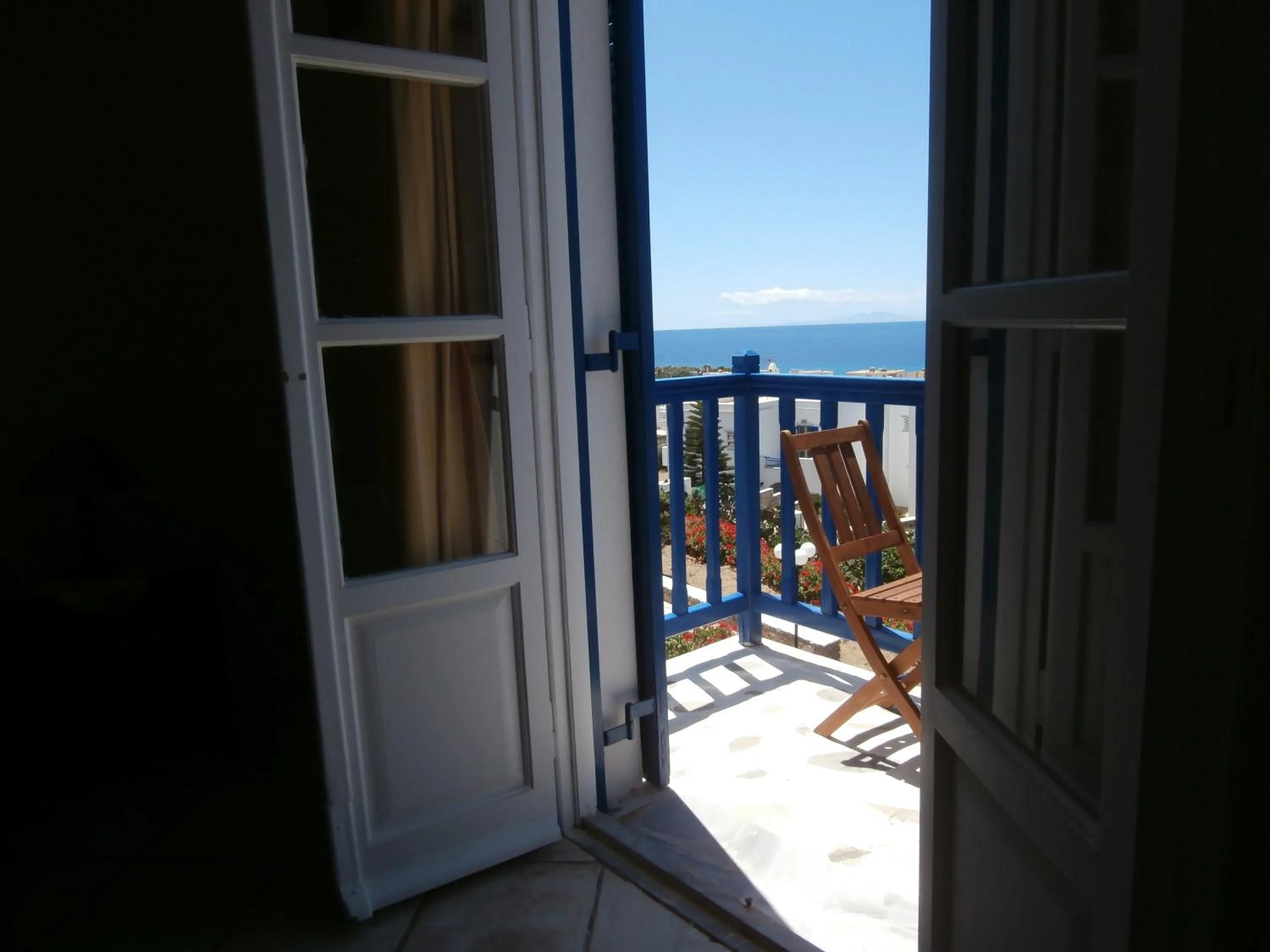 Balcony/Terrace in Kionia Galini Bangalows