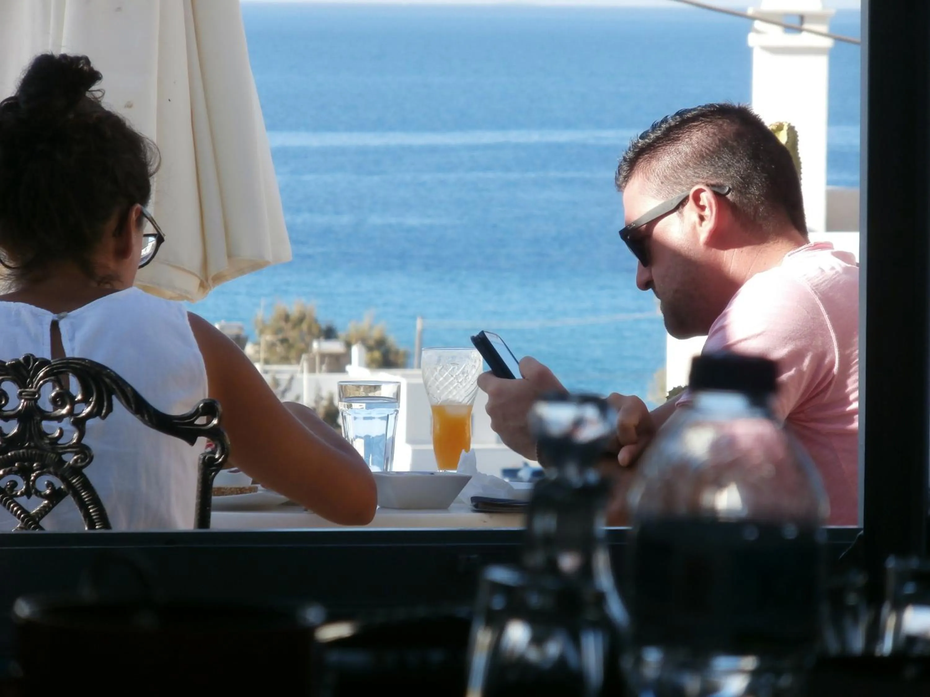 Restaurant/places to eat in Kionia Galini Bangalows