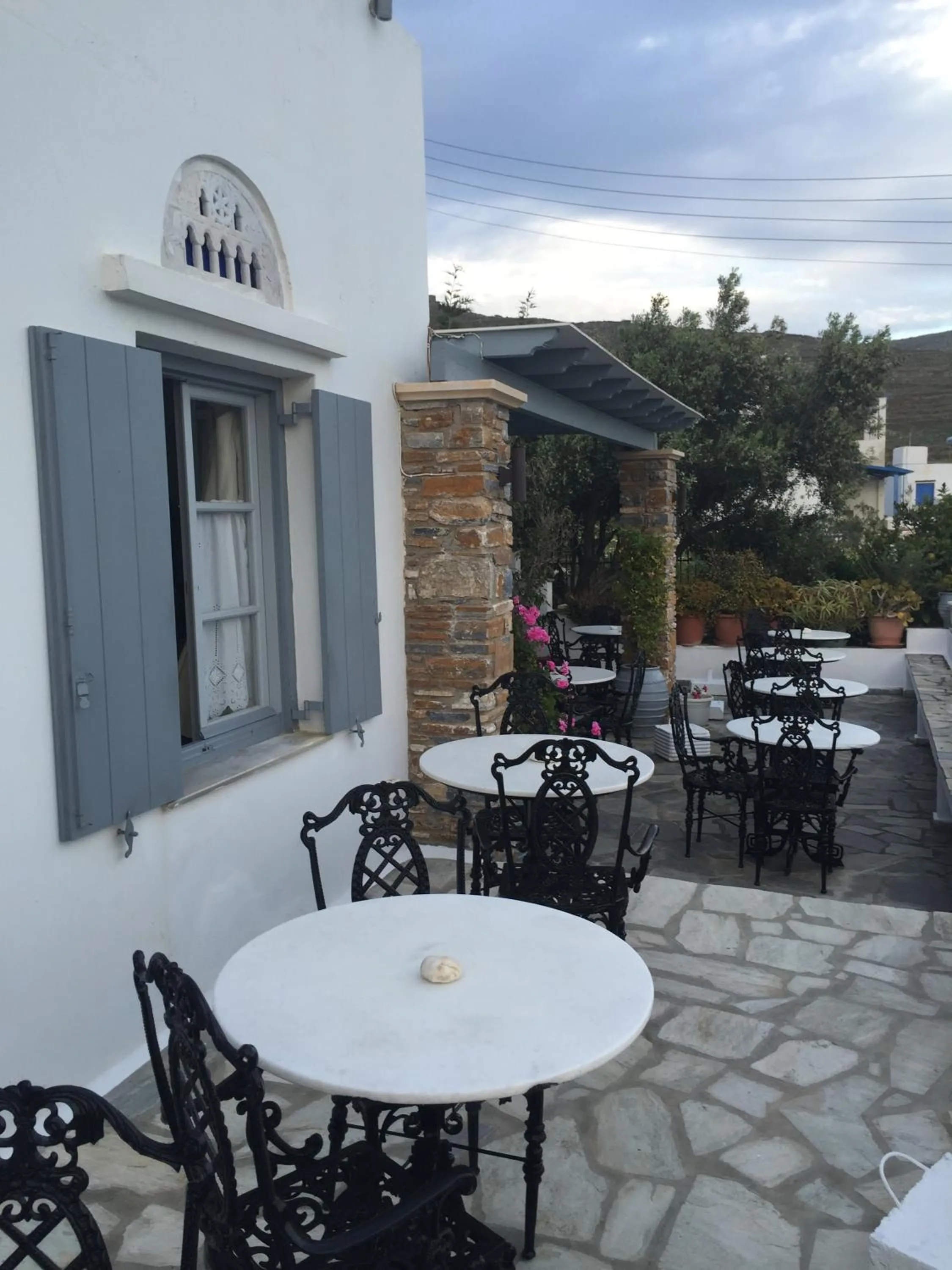 Balcony/Terrace in Kionia Galini Bangalows