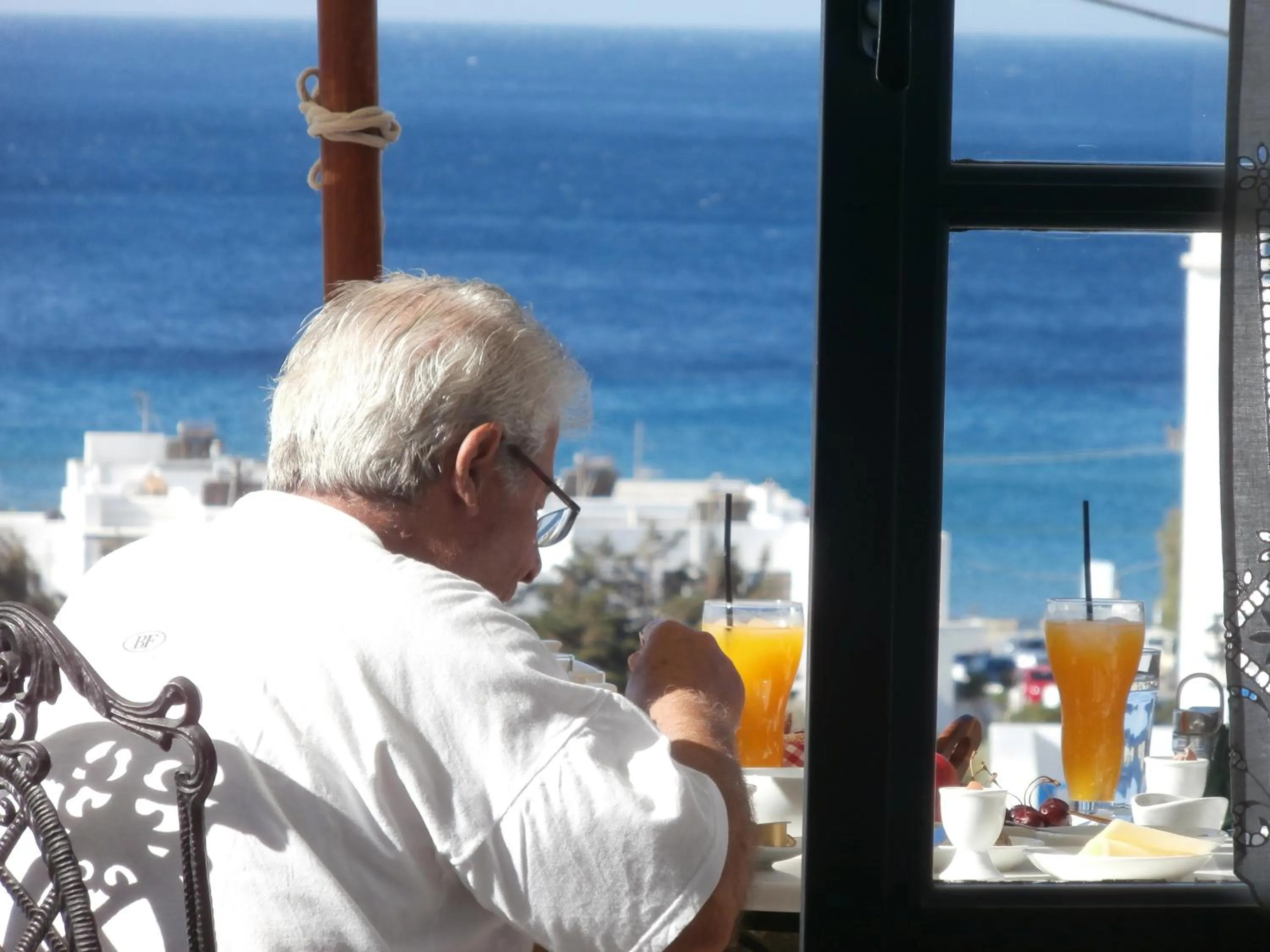 Lounge or bar in Kionia Galini Bangalows