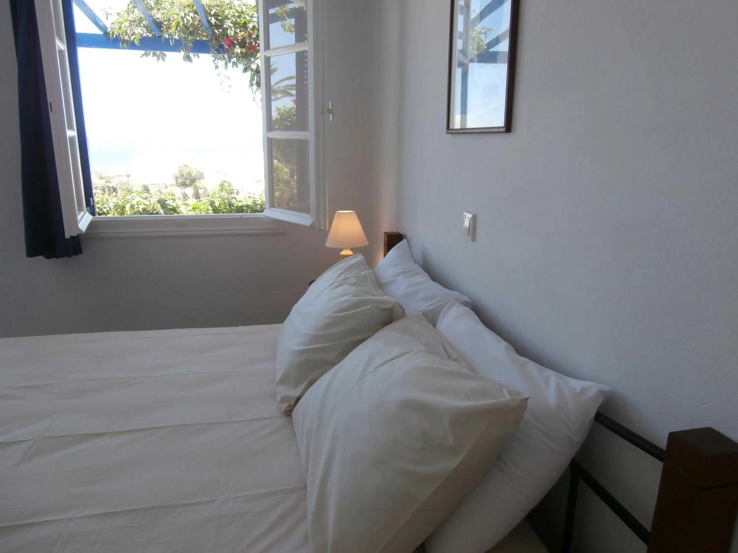 View (from property/room), Bed in Kionia Galini Bangalows