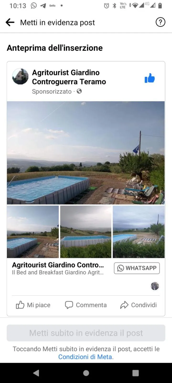 Bed&Breakfast Giardino Agritourist