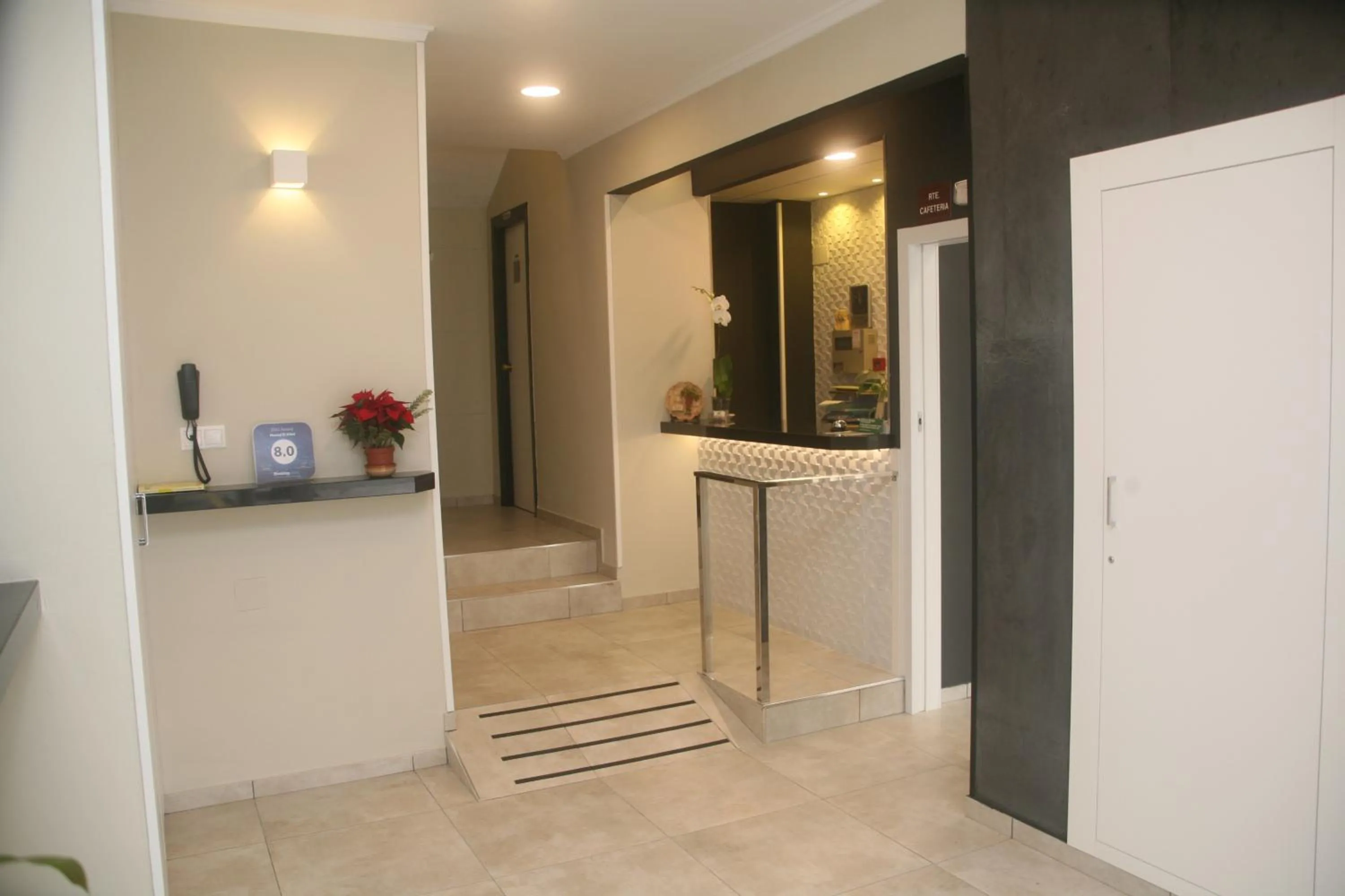 Lobby or reception in Hostal El Altet