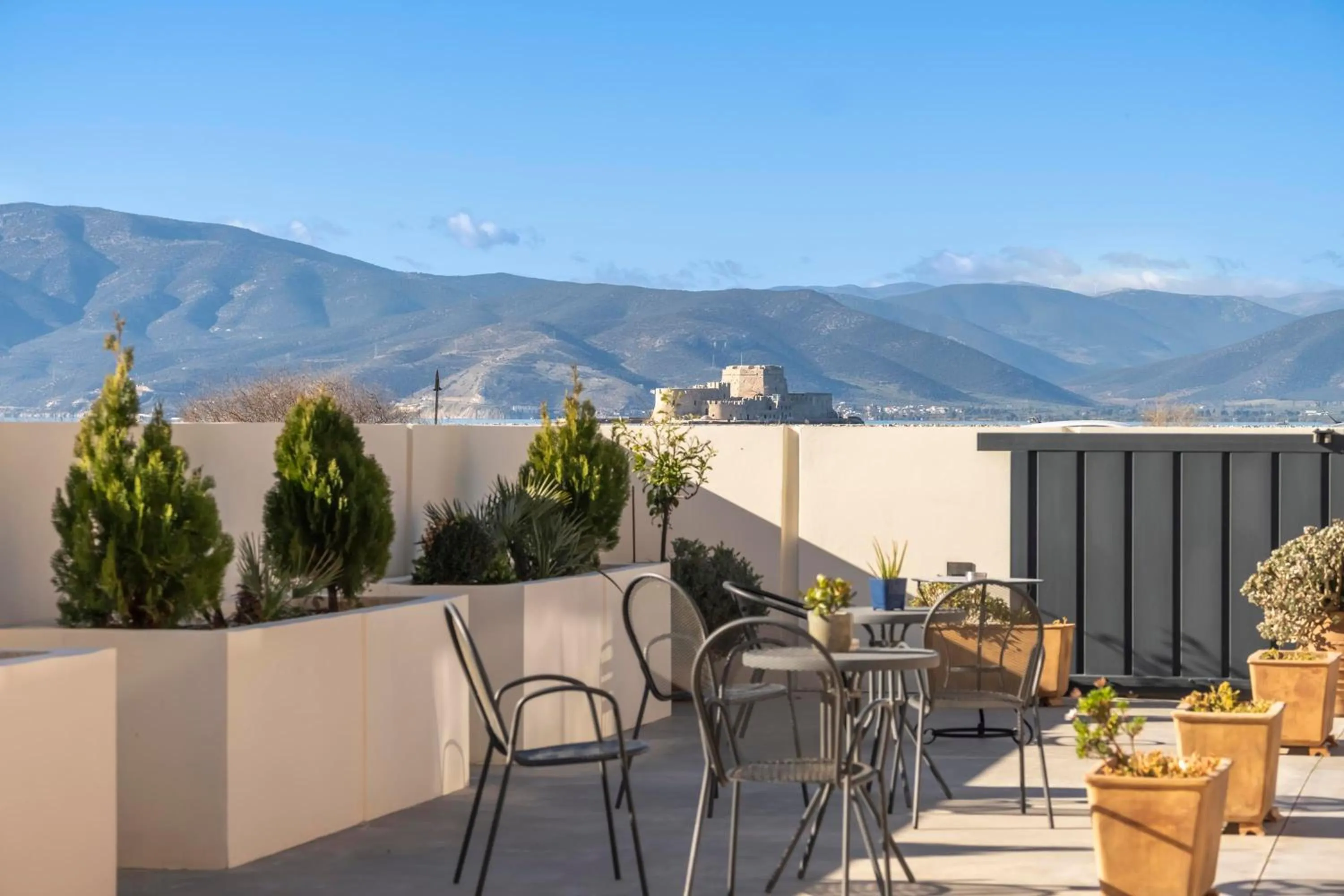 Patio in Harmony Hotel Nafplio