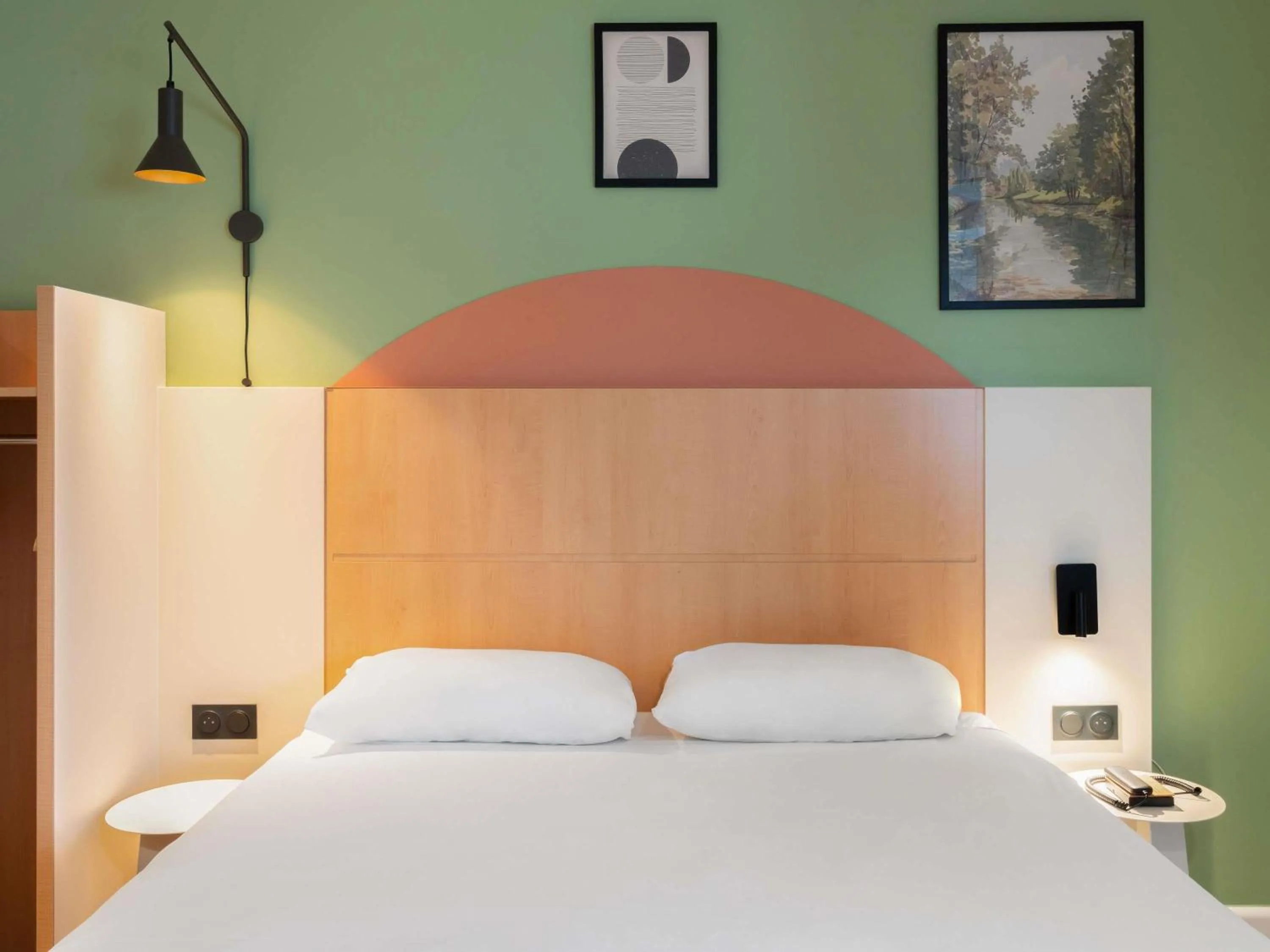 Bedroom, Bed in ibis Marne La Vallée Val d'Europe