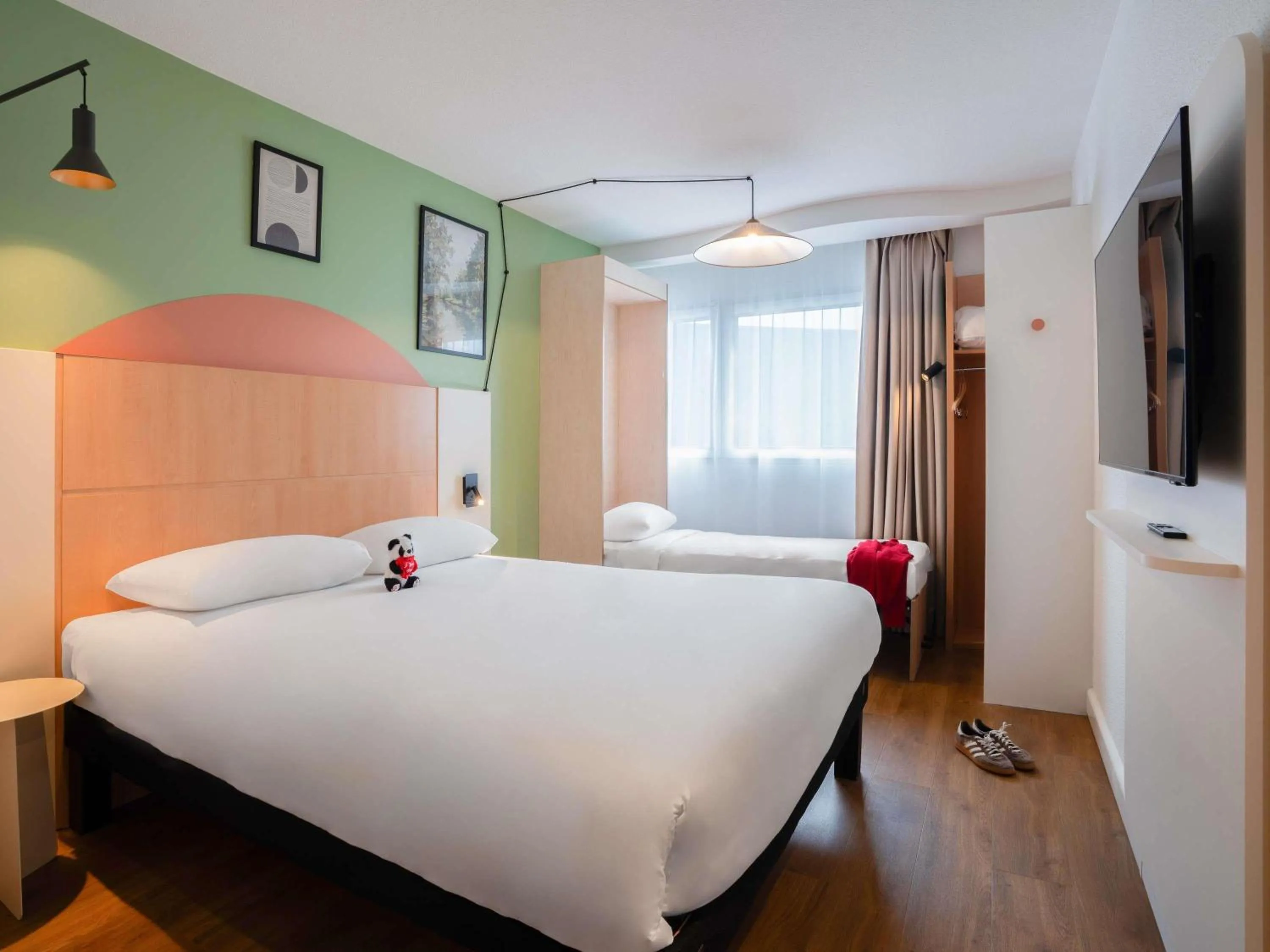 Bedroom, Bed in ibis Marne La Vallée Val d'Europe