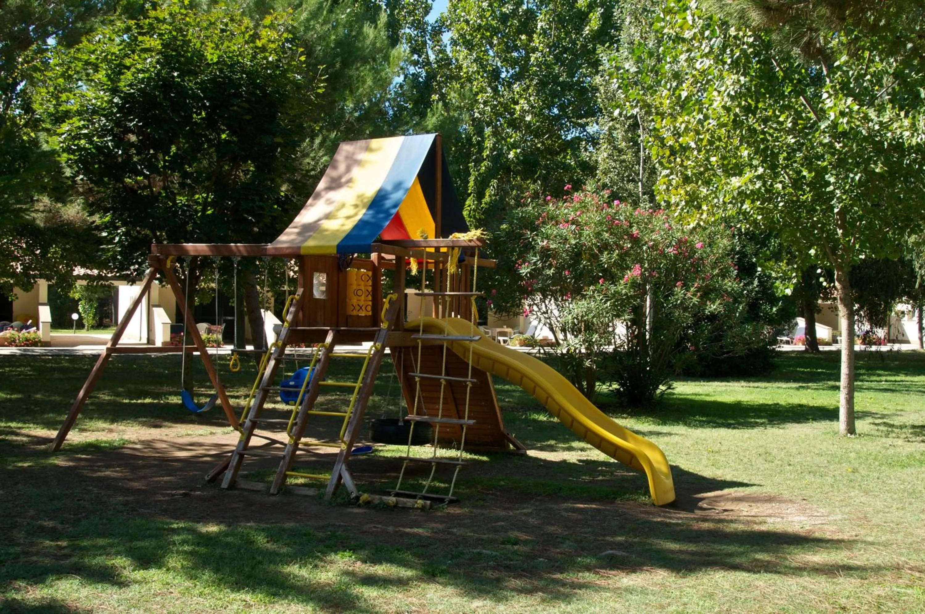 Children play ground in Ghiacci Vecchi Residence