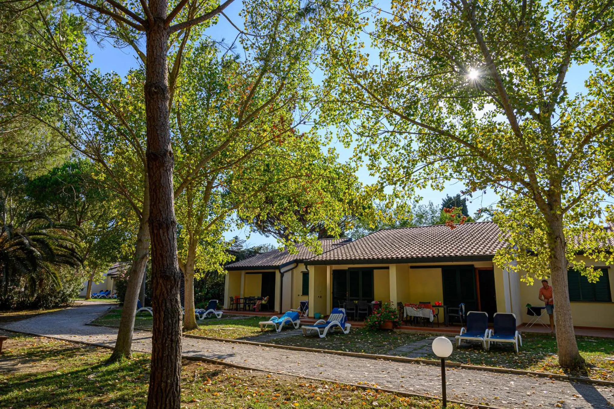 Garden view in Ghiacci Vecchi Residence