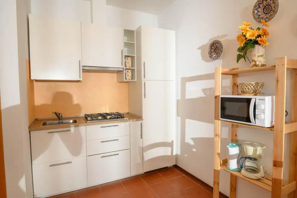 Kitchen or kitchenette in Ghiacci Vecchi Residence