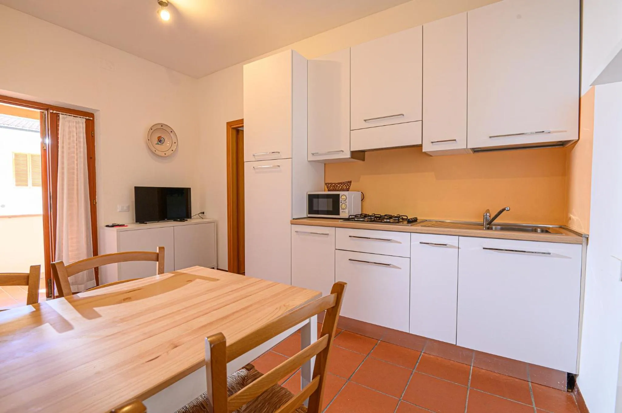 Kitchen or kitchenette in Ghiacci Vecchi Residence
