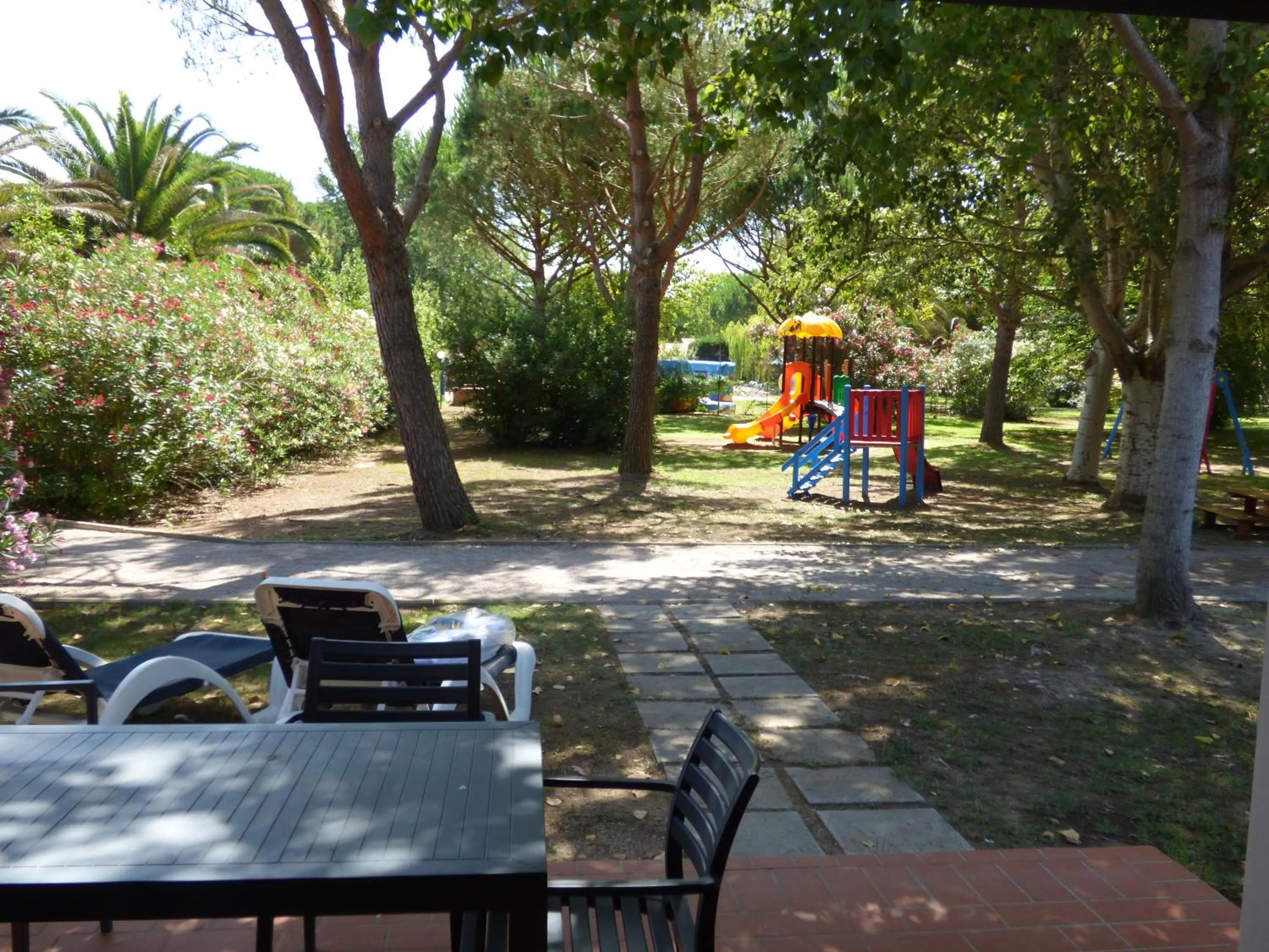 Children play ground in Ghiacci Vecchi Residence