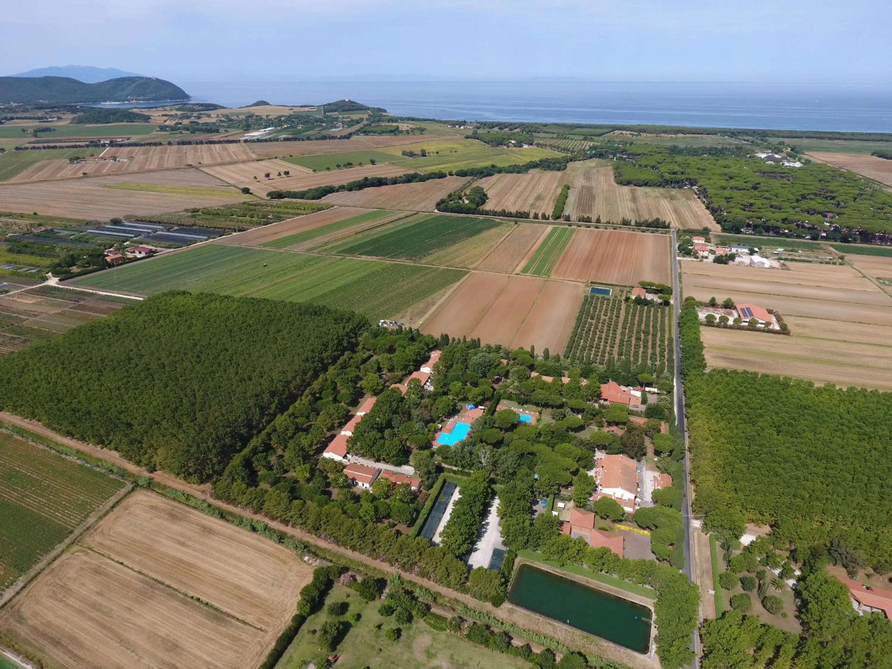 Bird's eye view in Ghiacci Vecchi Residence