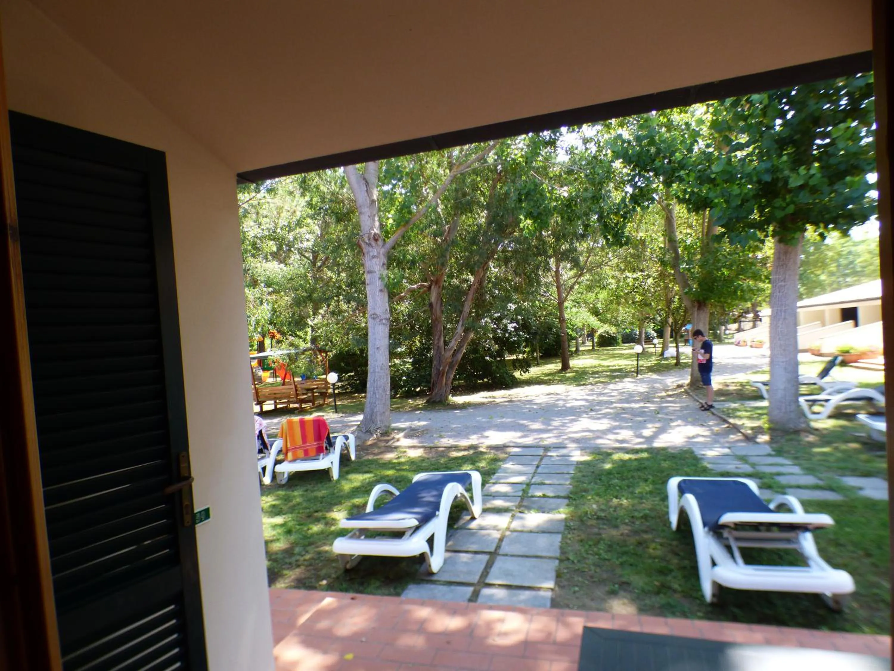 Garden view in Ghiacci Vecchi Residence